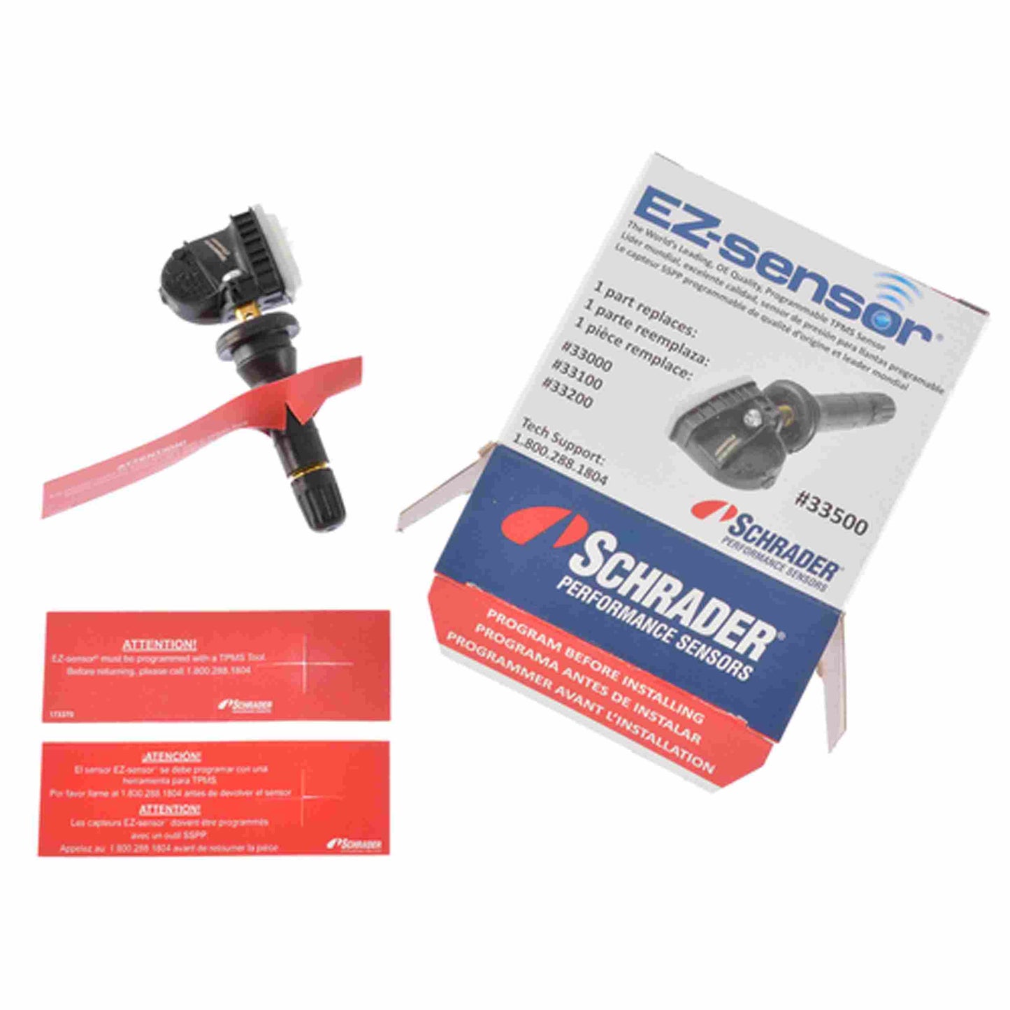 Schrader TPMS Sensor - DB EZ-Sensor Programmable 33500
