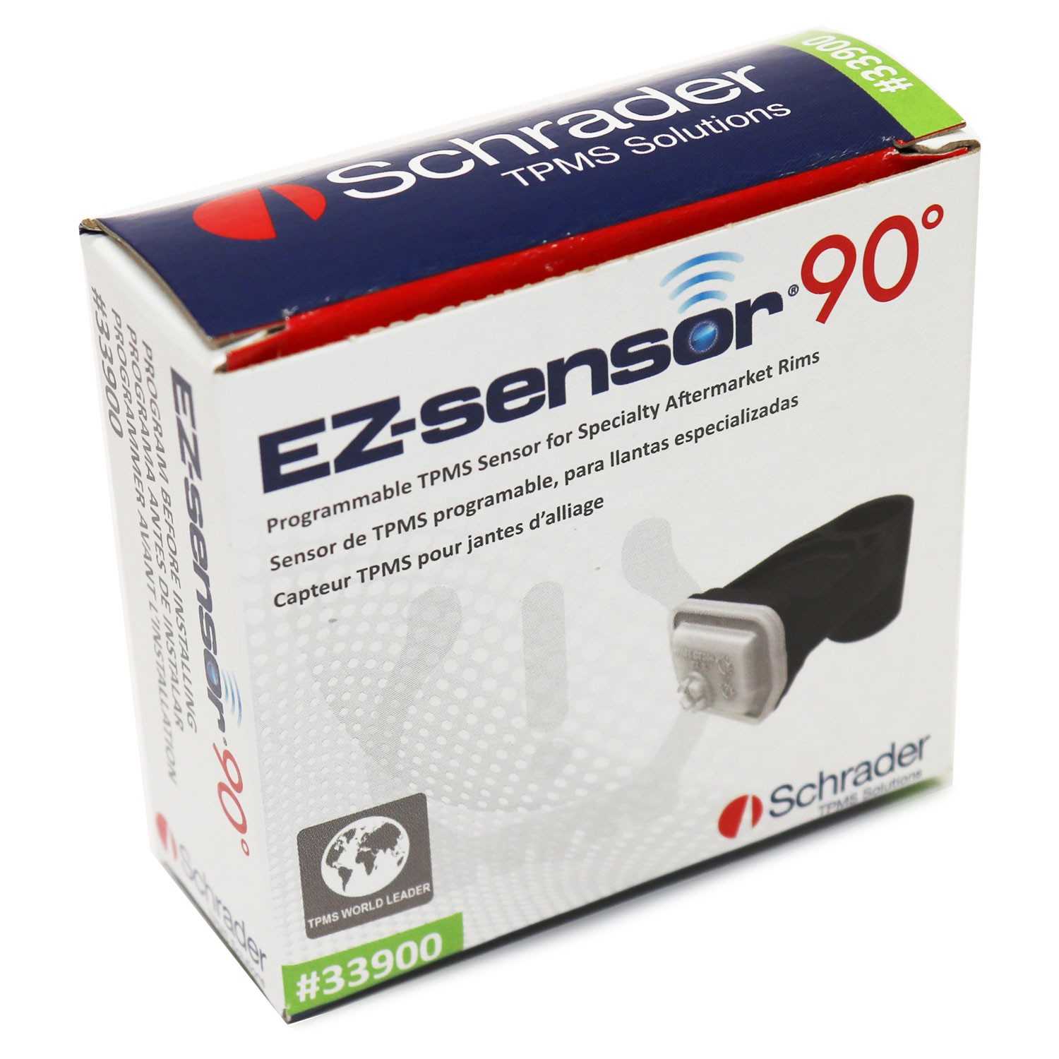 Schrader TPMS Solutions Tire Pressure Monitoring System Programmable Sensor 33900