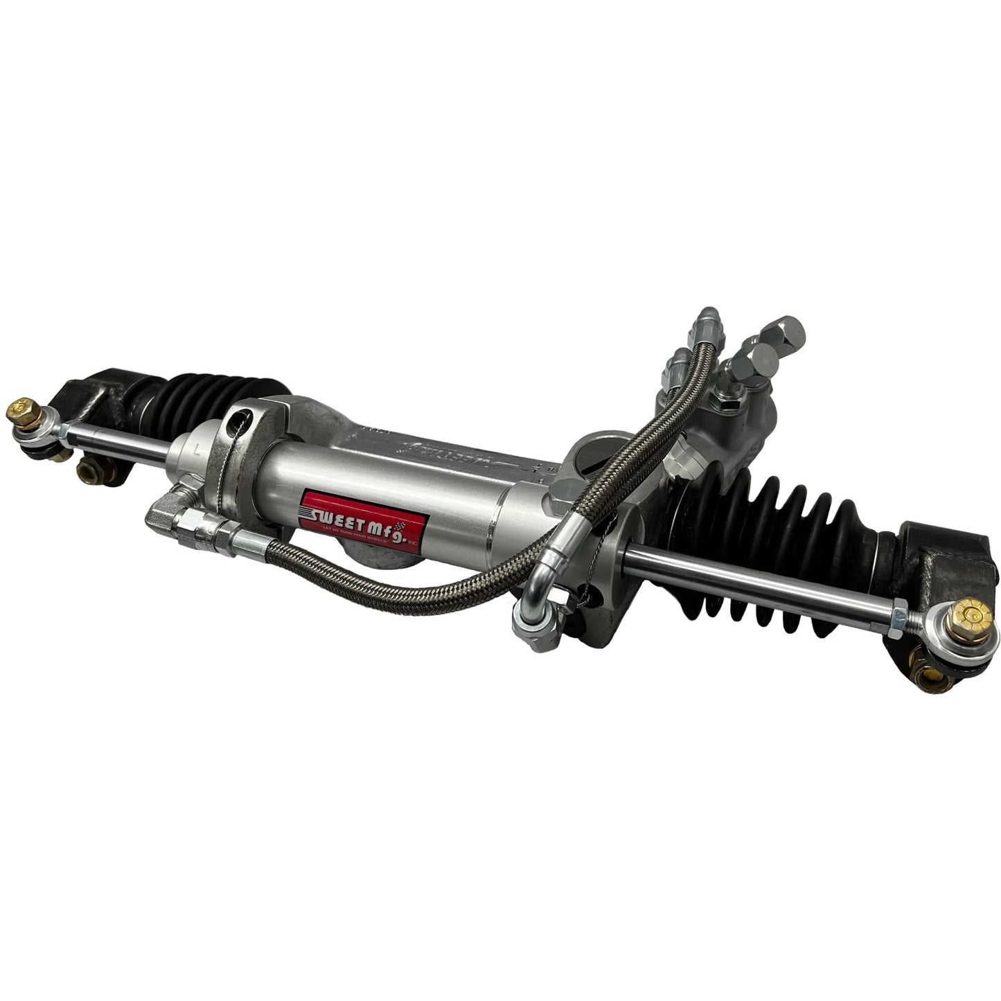 SWEET 3.0in Pwr Rack w/Servo 18.25in w/Slotted Eyes Steering and Components Rack and Pinions, Steering Boxes and Components main image