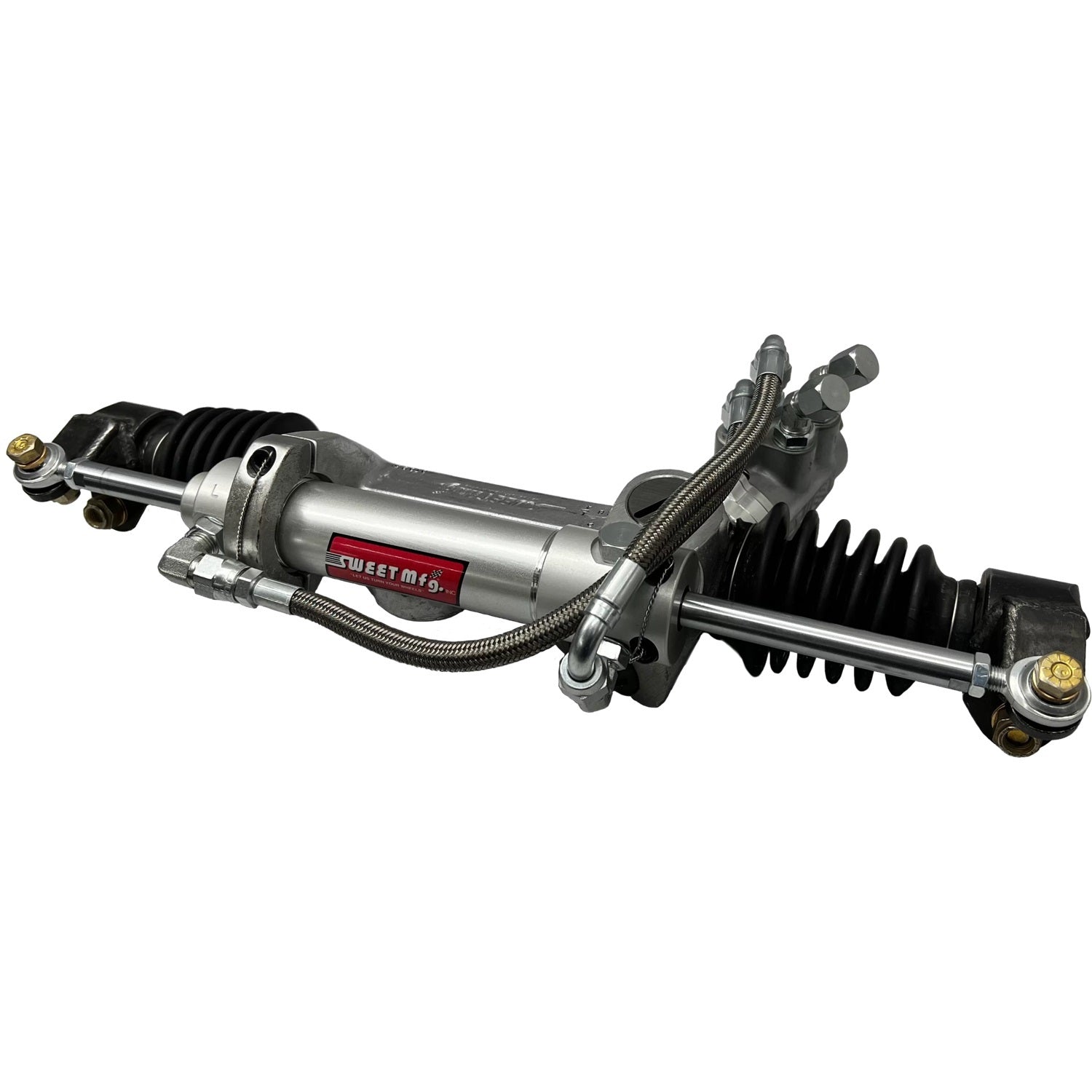 SWEET 3.0in Pwr Rack w/Servo 18.25in w/Slotted Eyes Steering and Components Rack and Pinions, Steering Boxes and Components main image