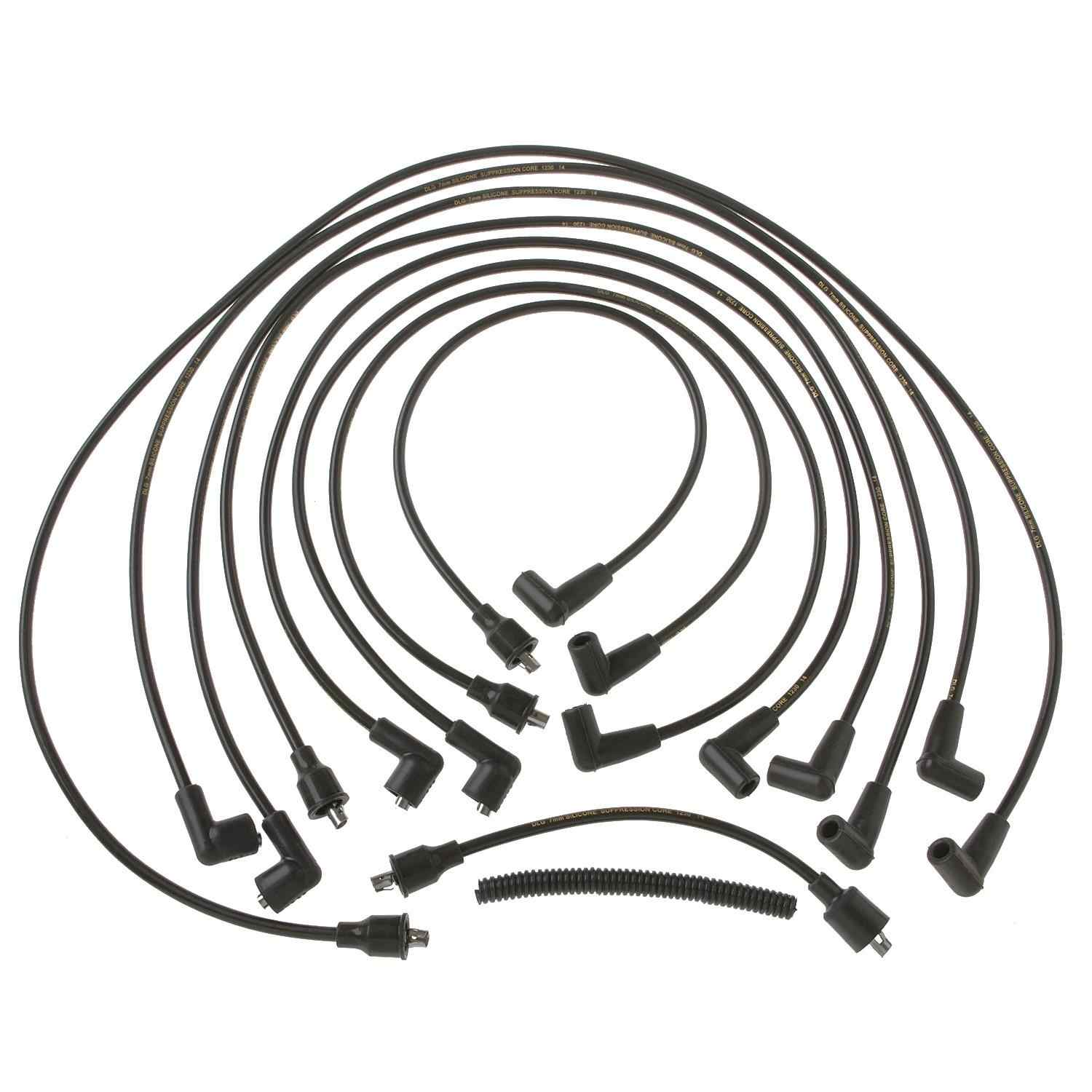 Federal Parts Spark Plug Wire Set  top view frsport 3332