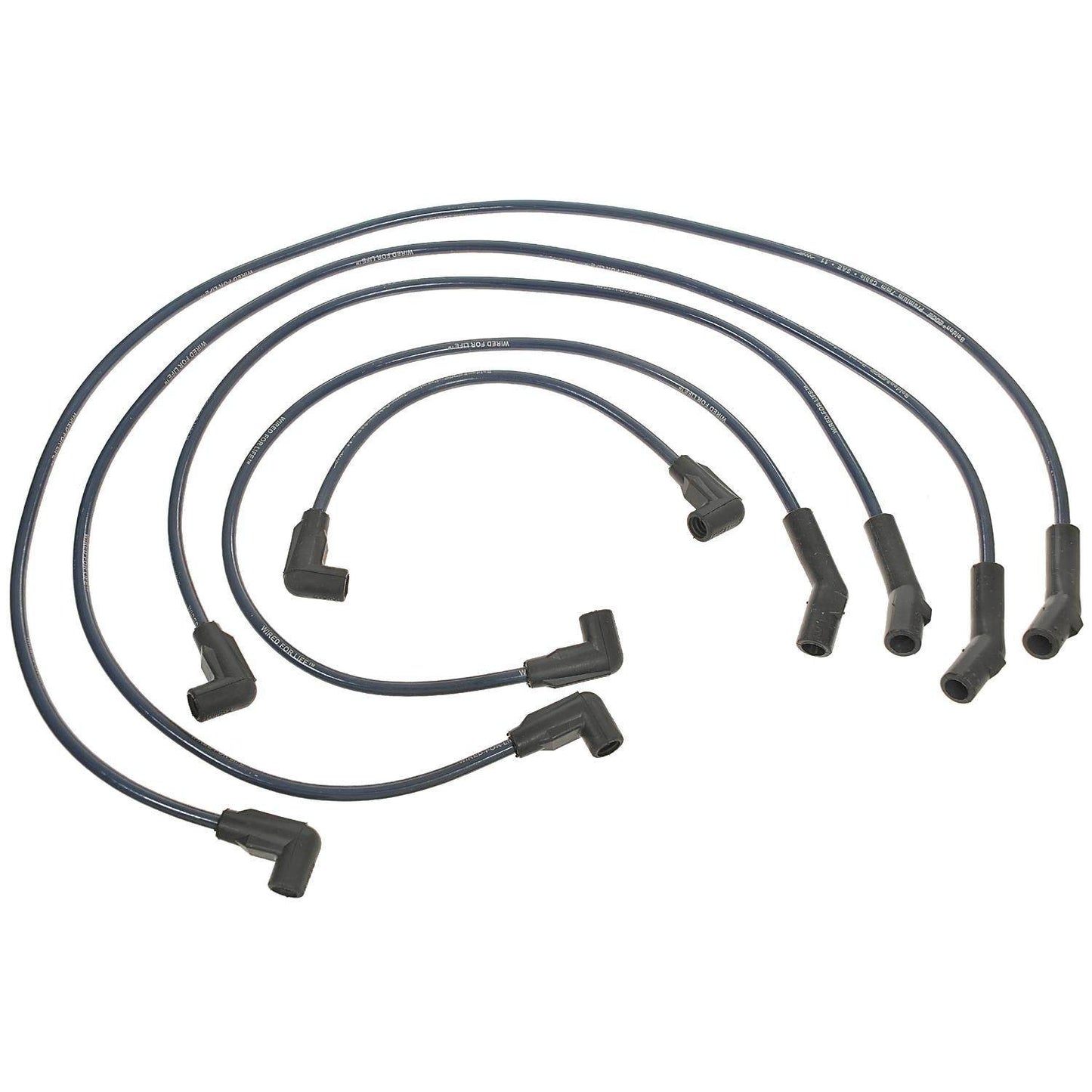 Standard Ignition Spark Plug Wire Set  top view frsport 6458