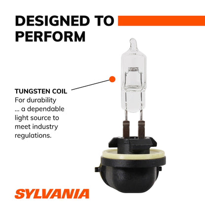 SYLVANIA 862 Basic Fog Bulb, 1 Pack 862.BX
