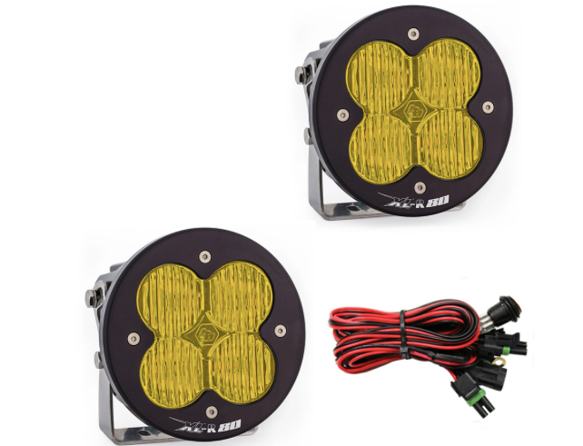 Baja Designs XL-R 80 LED Auxiliary Light Pod Pair - Universal