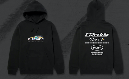 GReddy HUF x GReddy EK Hood - Black