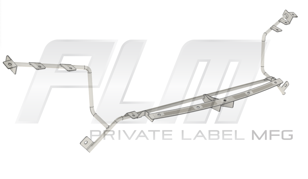 PrivateLabelMfg Tubular Upper Radiator Support - Honda Civic EG 92-95