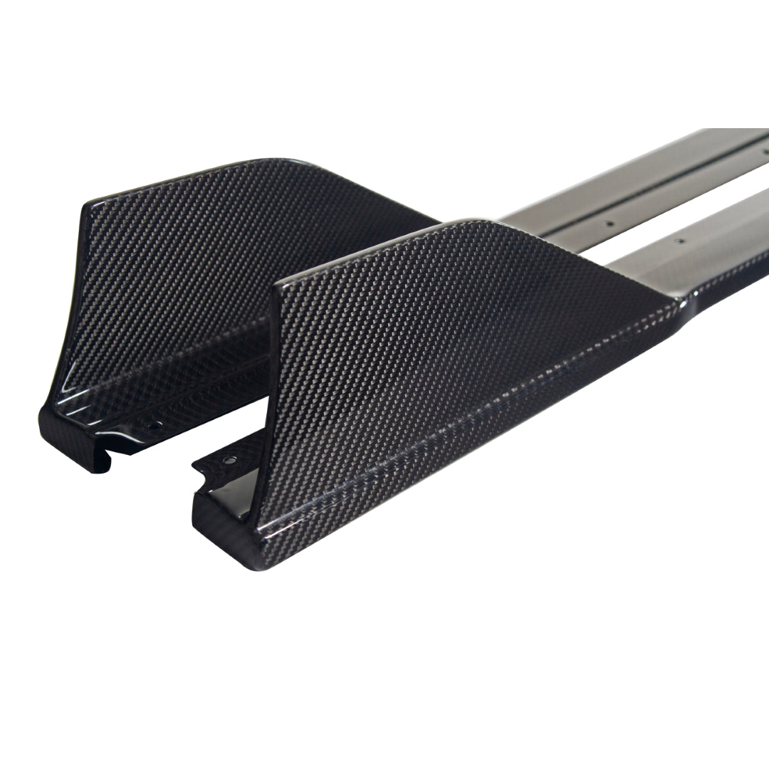 APR Acura Integra Type S DE5 Carbon Fiber Side Rocker Extensions/ Side Ski