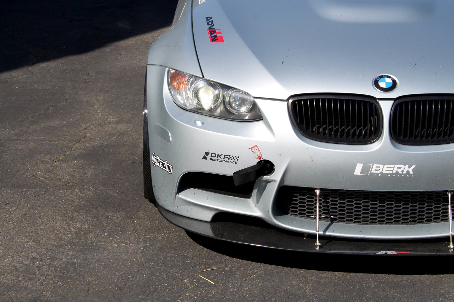 APR BMW E92 M3 Carbon Fiber Front Bumper Spats
