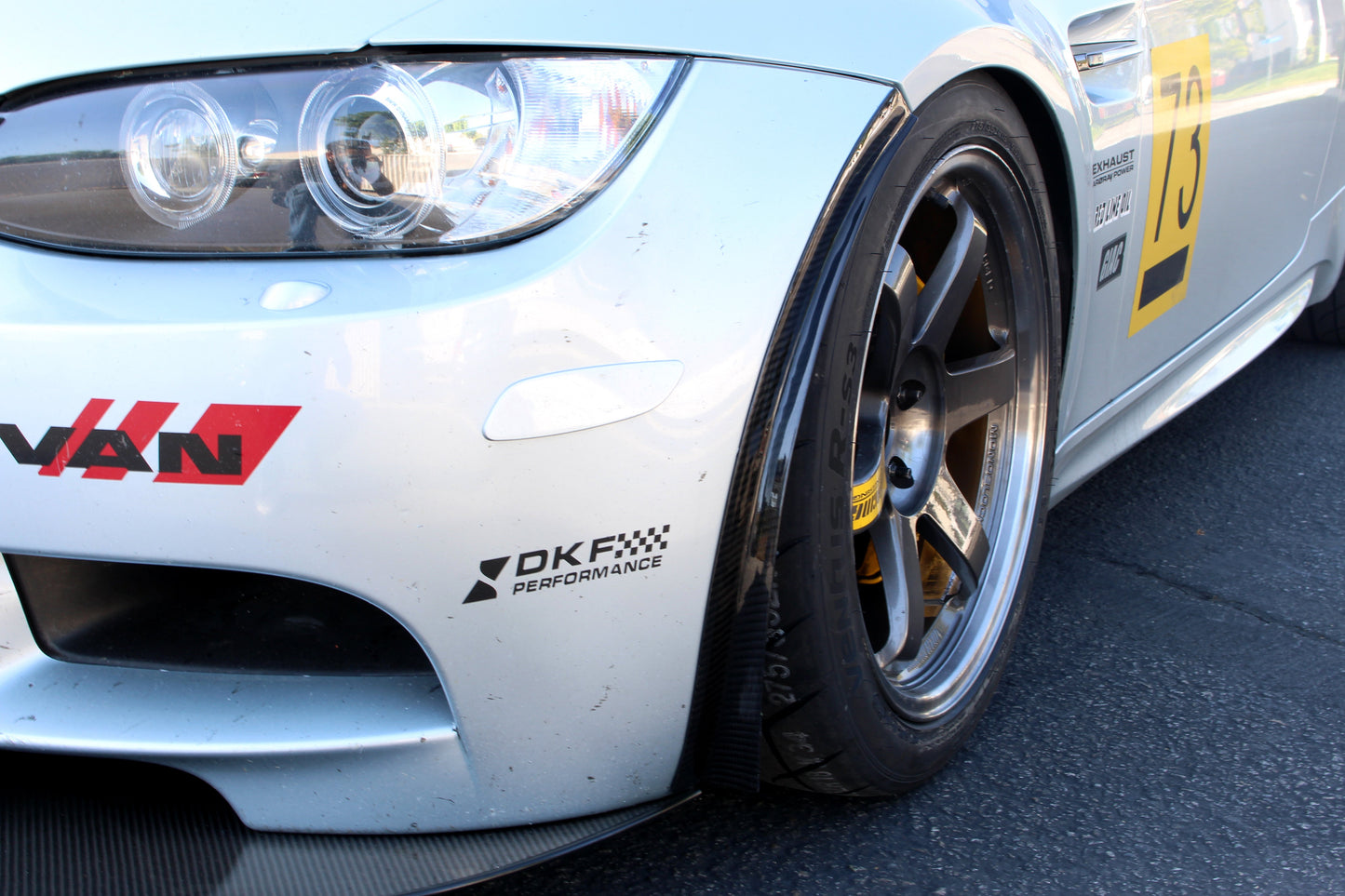APR BMW E92 M3 Carbon Fiber Front Bumper Spats