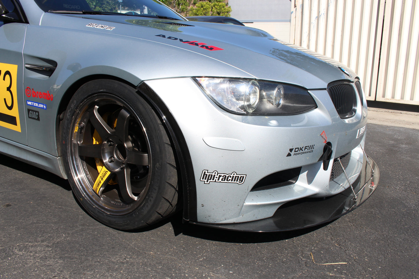 APR BMW E92 M3 Carbon Fiber Front Bumper Spats