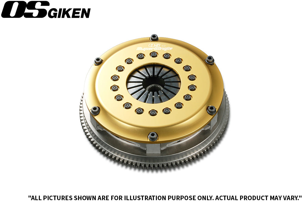 OS Giken [SP Single Aluminum] - SuperSingle Clutch Clutch for Mazda FD3S RX-7 AL Cover