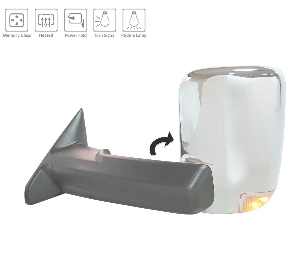 Collision Door Mirror CH1320398 image 3