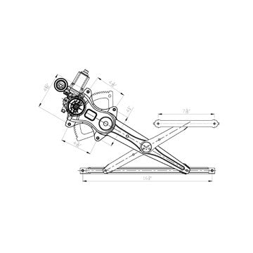 Collision Window Regulator TO1351202 main image