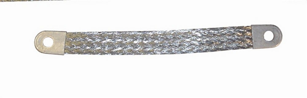 Taylor/Vertex Ground Strap - 4-Gauge 8in Length Wiring Components Ground Straps main image