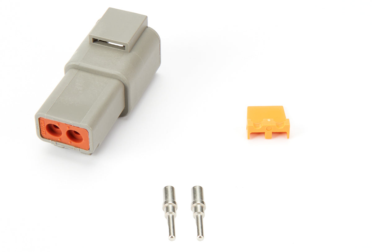 Turbosmart eGate 2 Way Motor Socket Kit Fits DTP Connector Wiring Components Wiring Connectors and Terminals main image