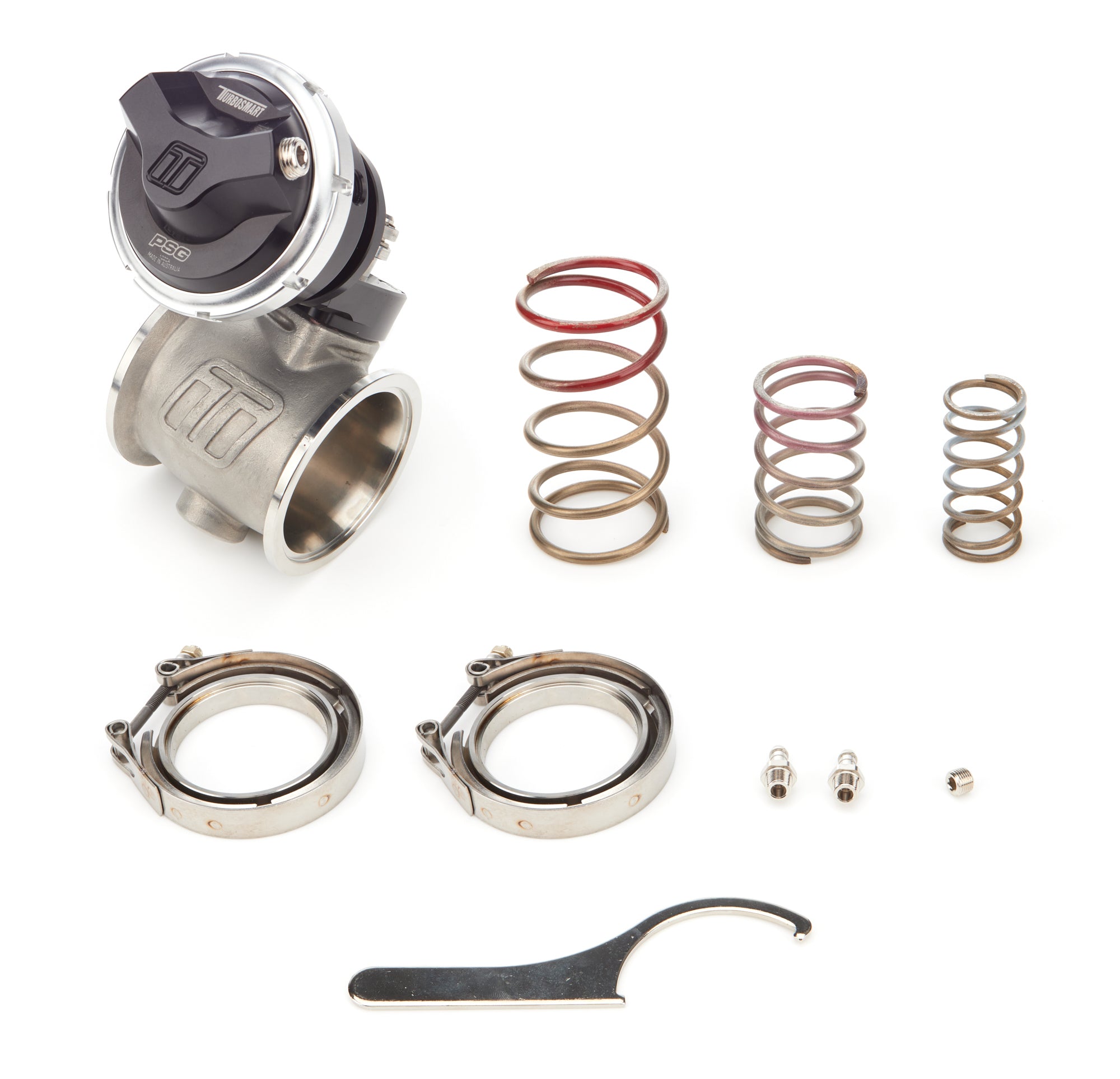 Turbosmart PSG50 Pneumatic Straight Ext. Wastegate Superchargers, Turbochargers and Components Wastegates and Components main image