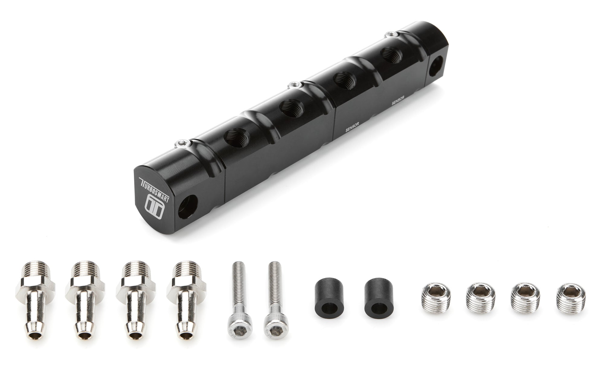 Turbosmart Modular Combo Block 4-Ports & 2 Channel Fittings and Plugs AN-NPT Fittings and Components main image