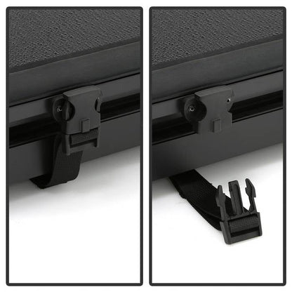 SPYDER xTune 04-07 Chevy Silverado/GMC Sierra 1500 CC 68in Bed Hard Tri-Fold Tonneau - Blk (TC-HTF-CS04-68) 9046704