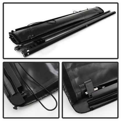 SPYDER xTune 04-11 Chevy Colorado 72in. Bed Roll-Up Style Tonneau Cover - Black (TC-RU-CCO04-72) 9043758