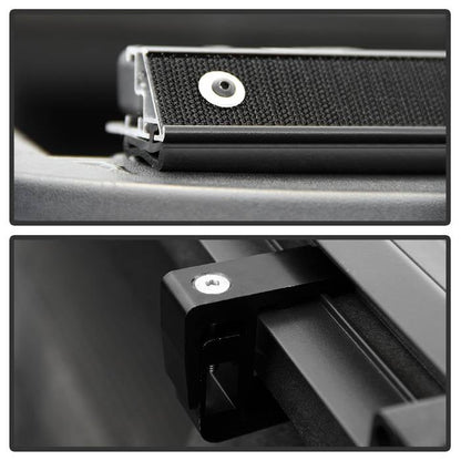 SPYDER xTune 04-11 Chevy Colorado 72in. Bed Roll-Up Style Tonneau Cover - Black (TC-RU-CCO04-72) 9043758