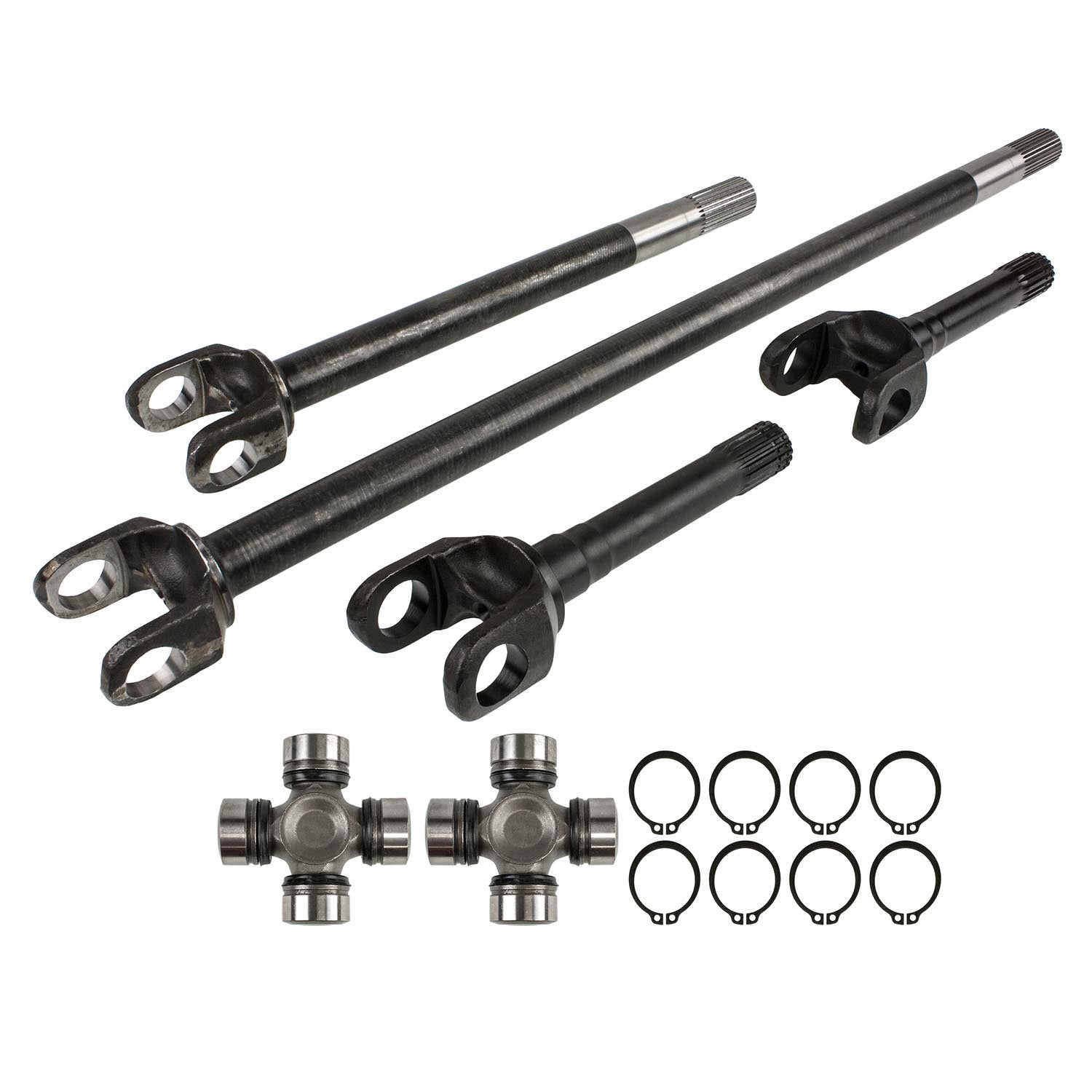 Ten Factory Front Axle Kit; Dana 44 69-79 F150/78-79 Bronco Differentials and Rear-End Components Axle Shafts main image