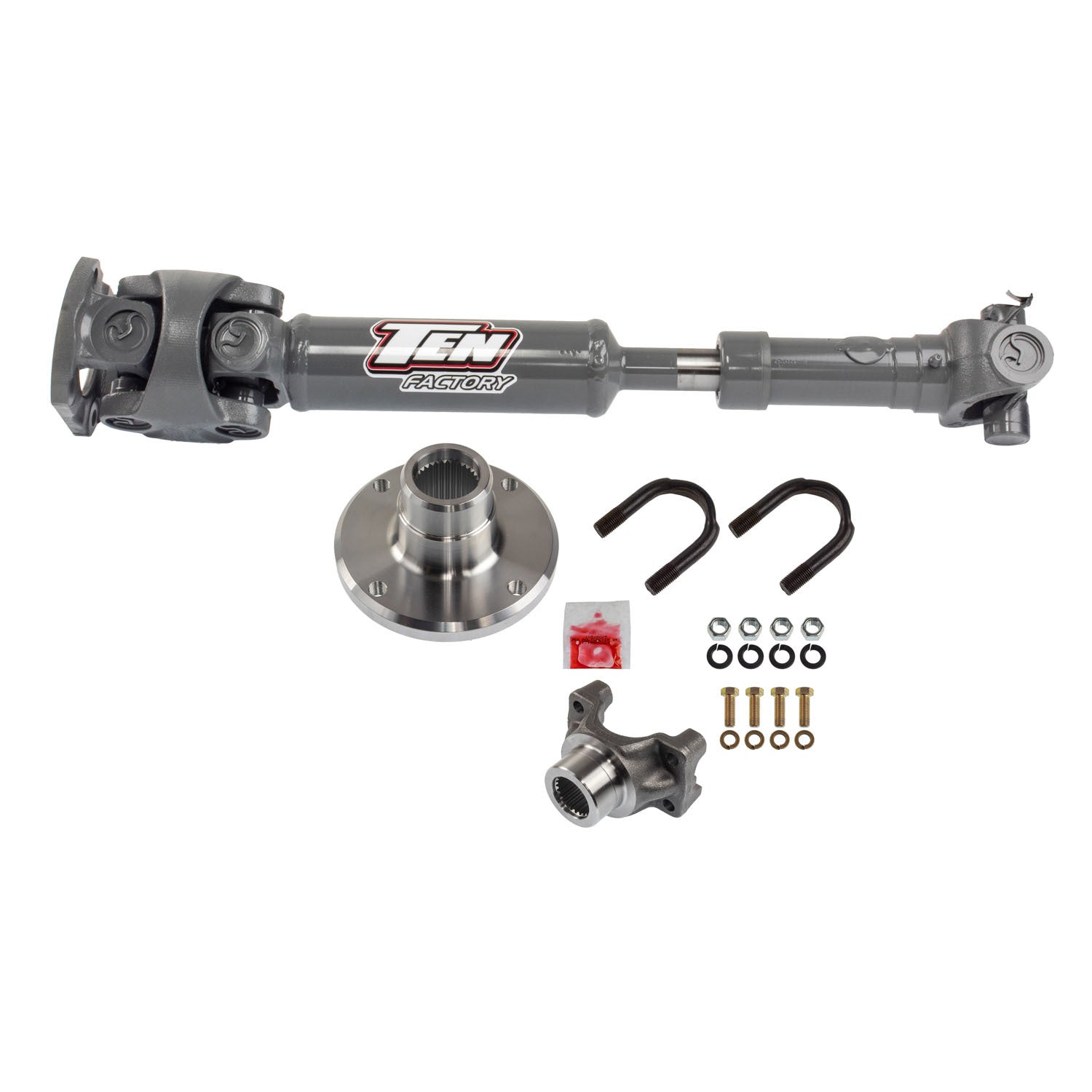 Ten Factory 07-18 Jeep Wrangler JK Rear Driveshaft Drive Shafts and Components Drive Shafts main image