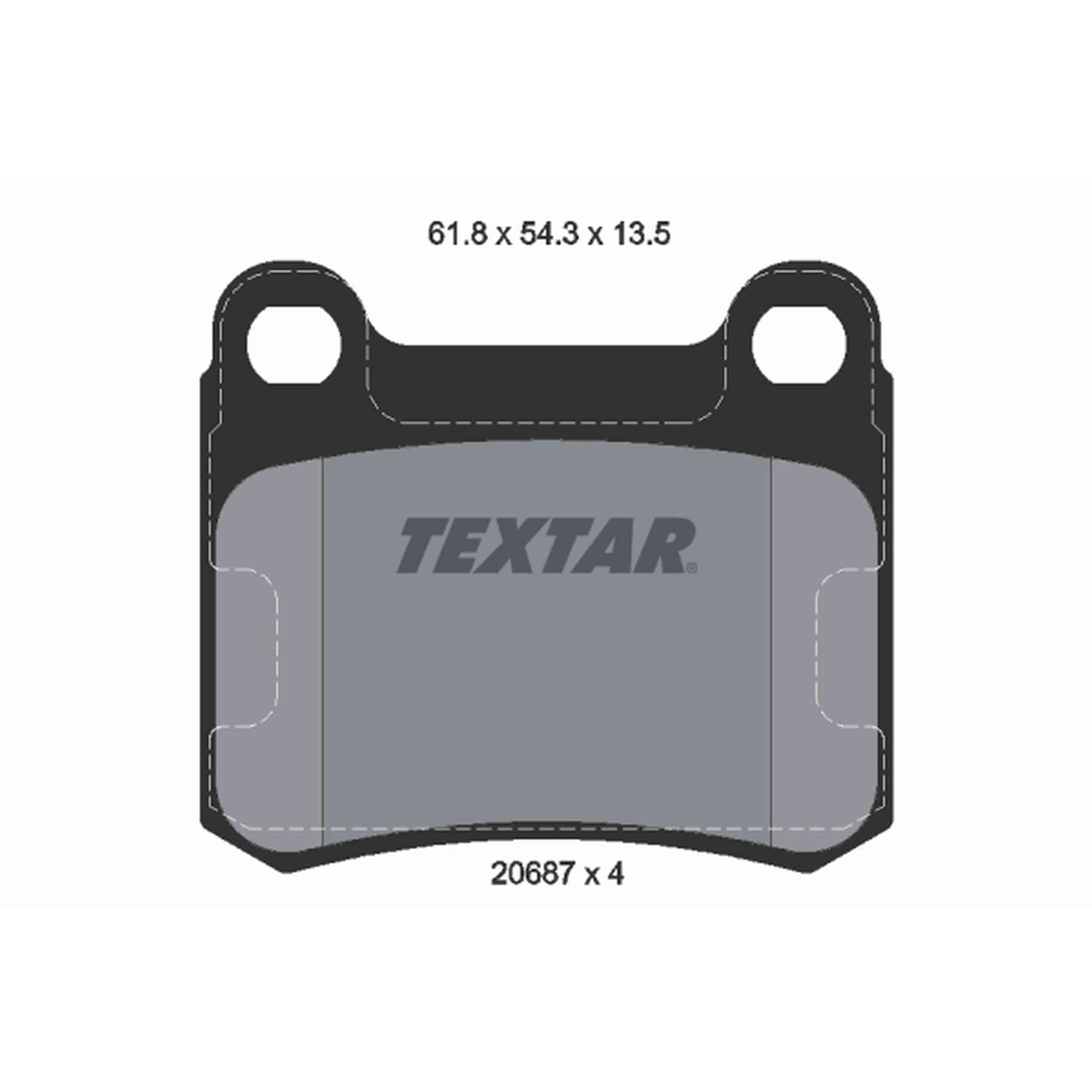 Textar Disc Brake Pad