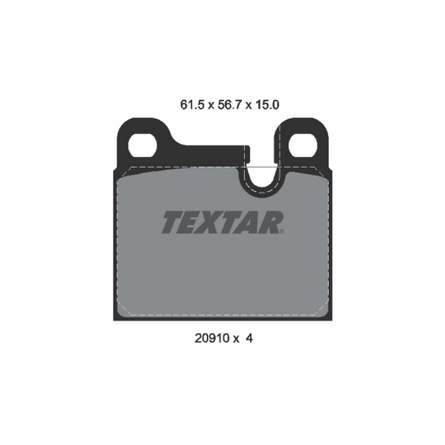 Textar Disc Brake Pad