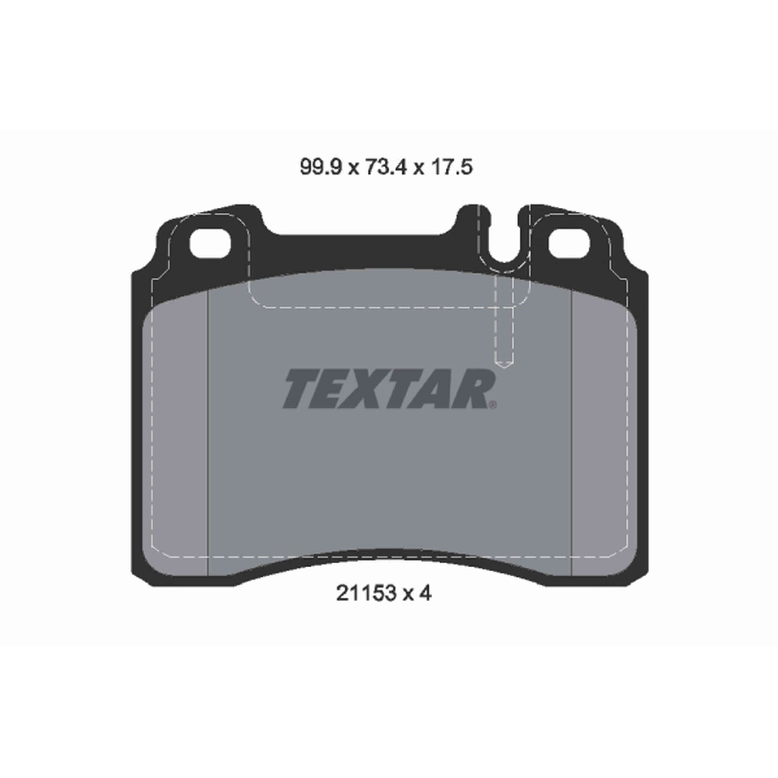Textar Disc Brake Pad