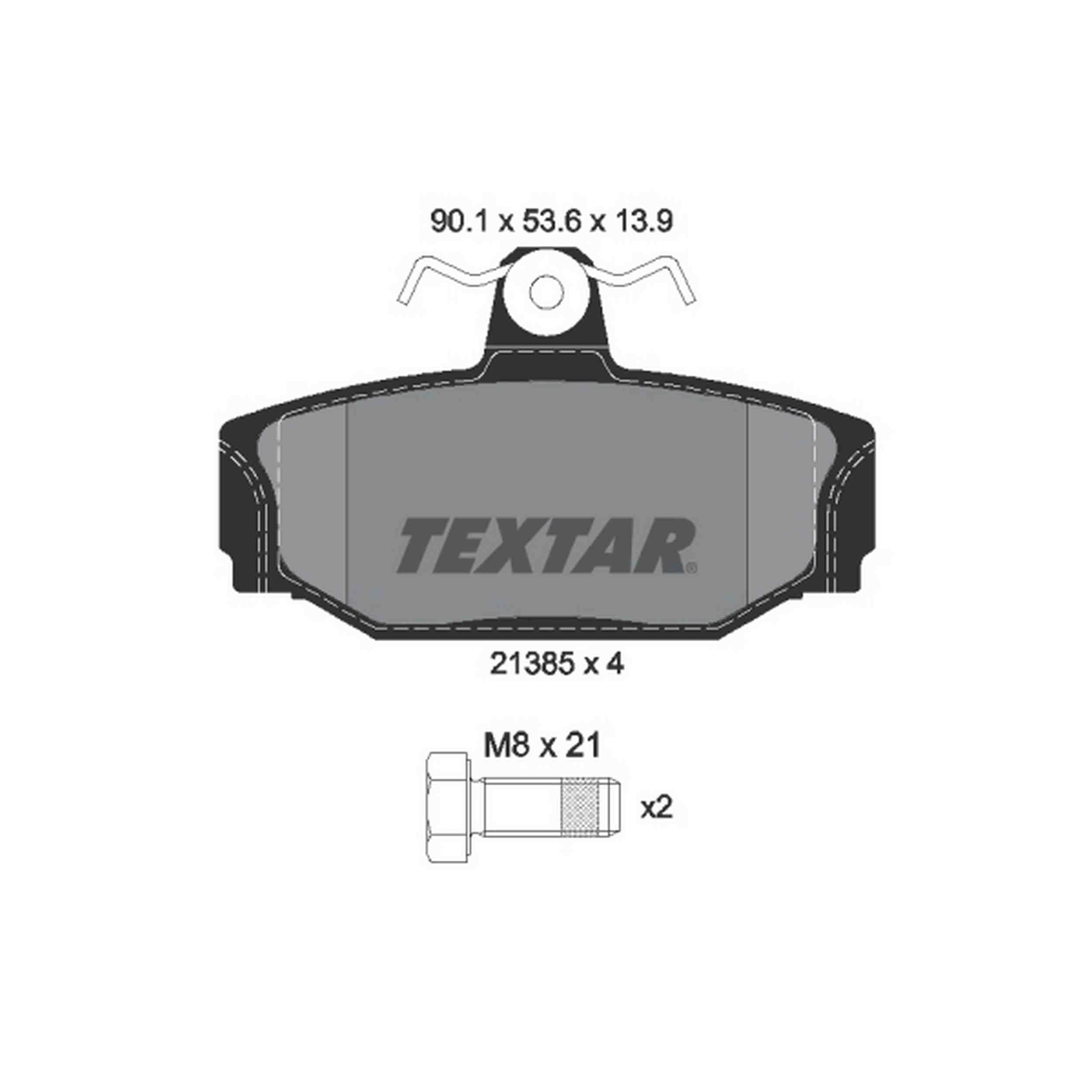 Textar Disc Brake Pad