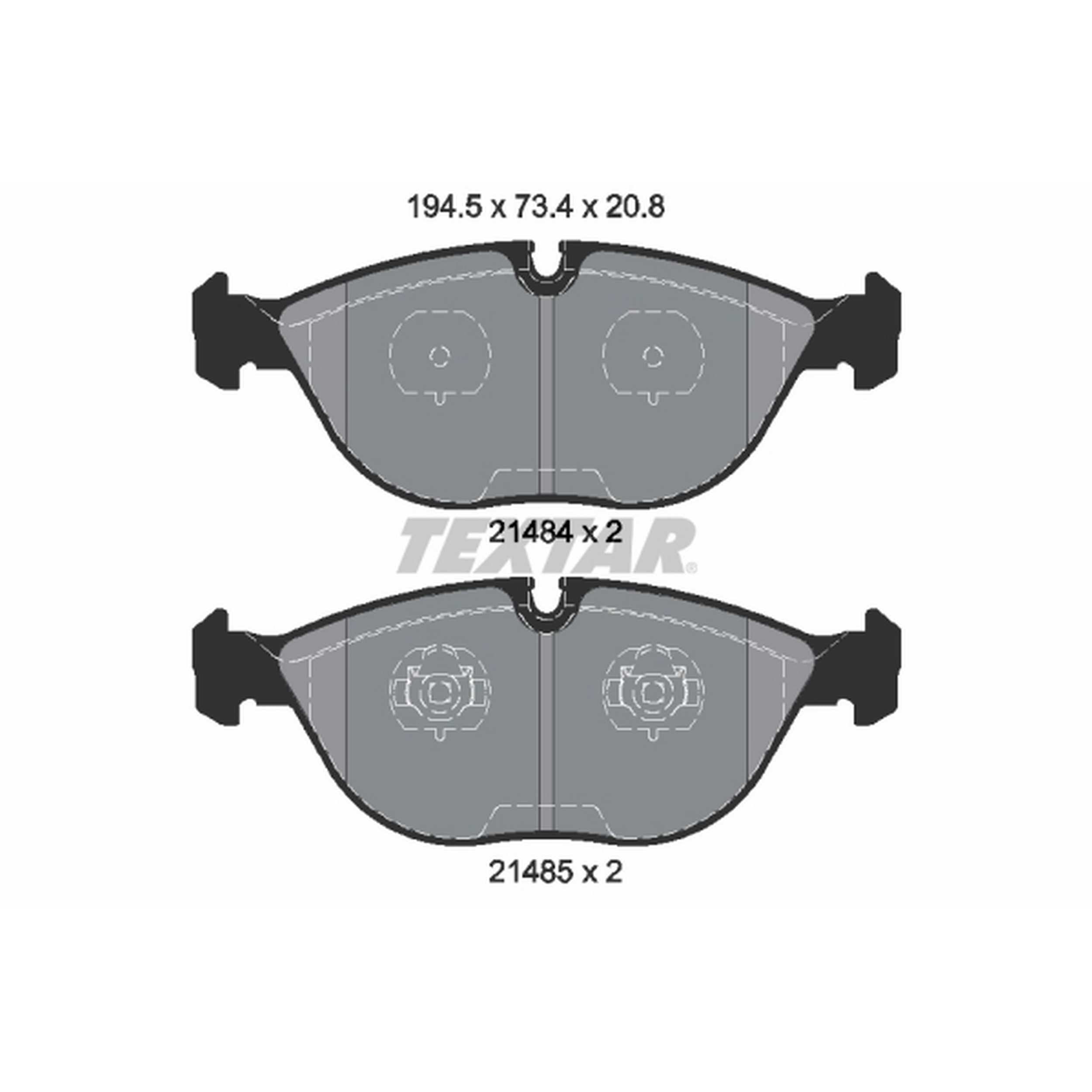 Textar Disc Brake Pad