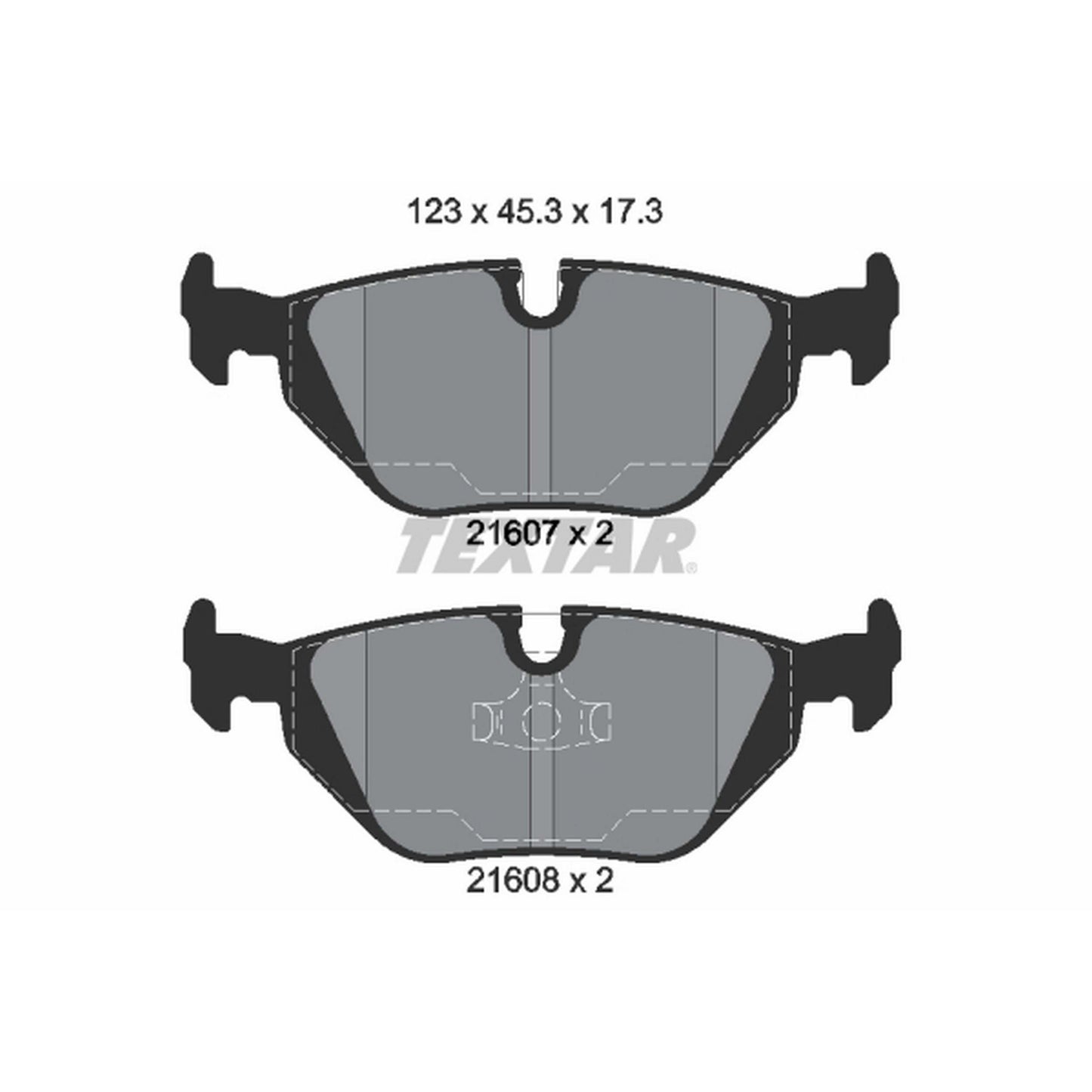 Textar Disc Brake Pad