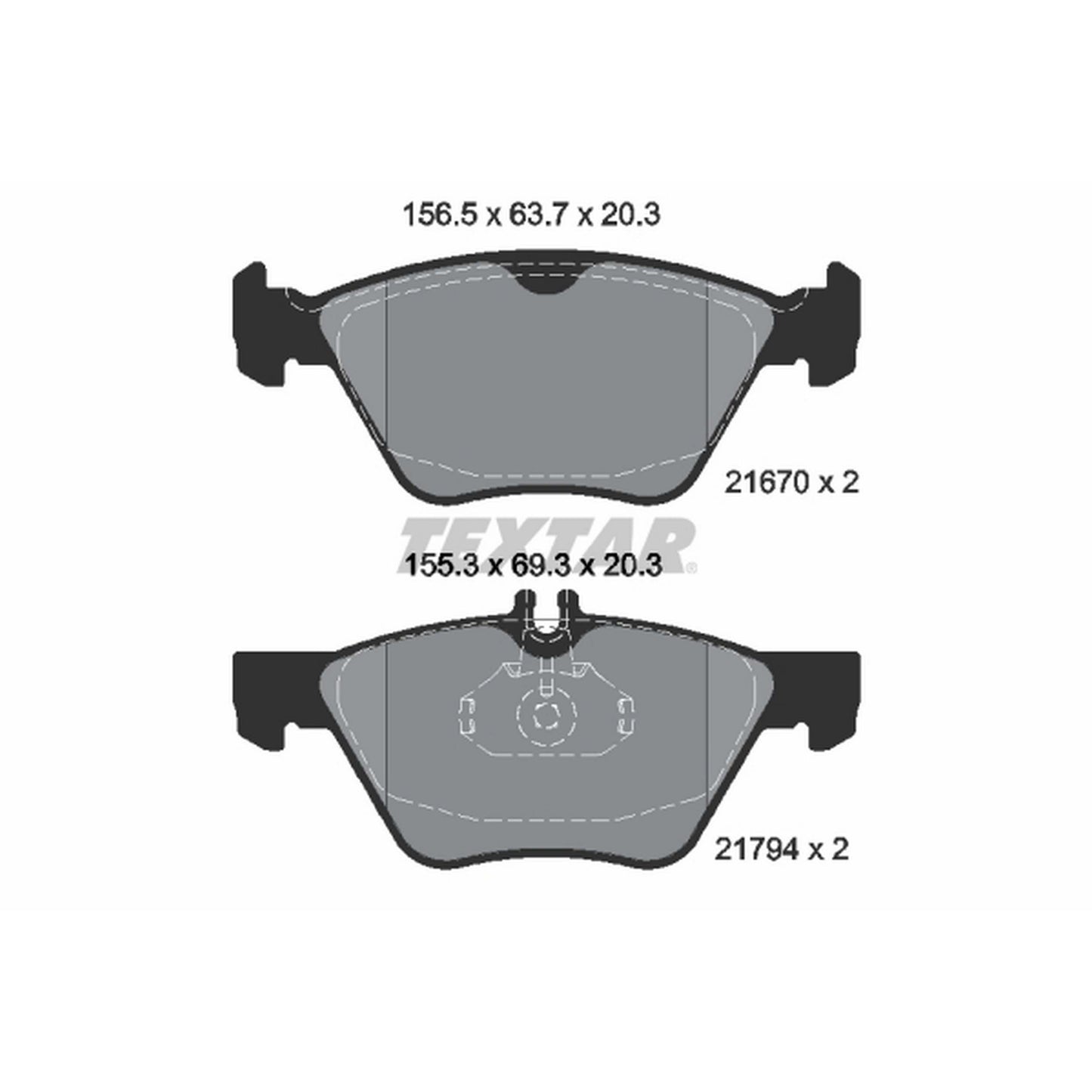 Textar Disc Brake Pad