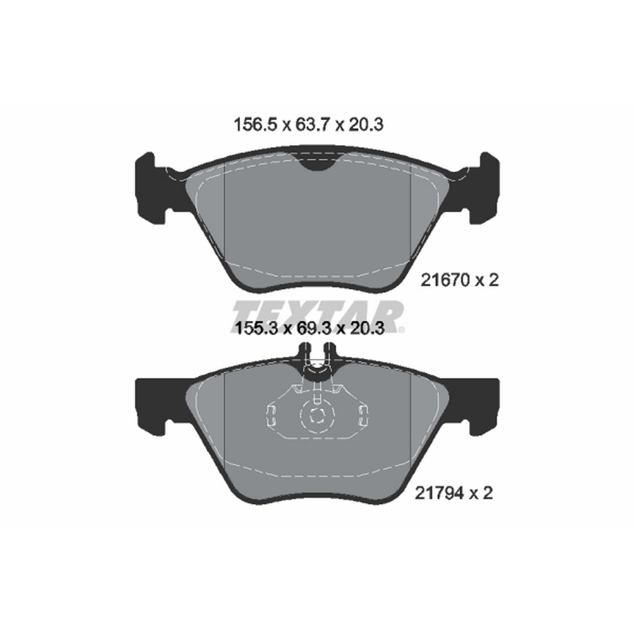 Textar Disc Brake Pad