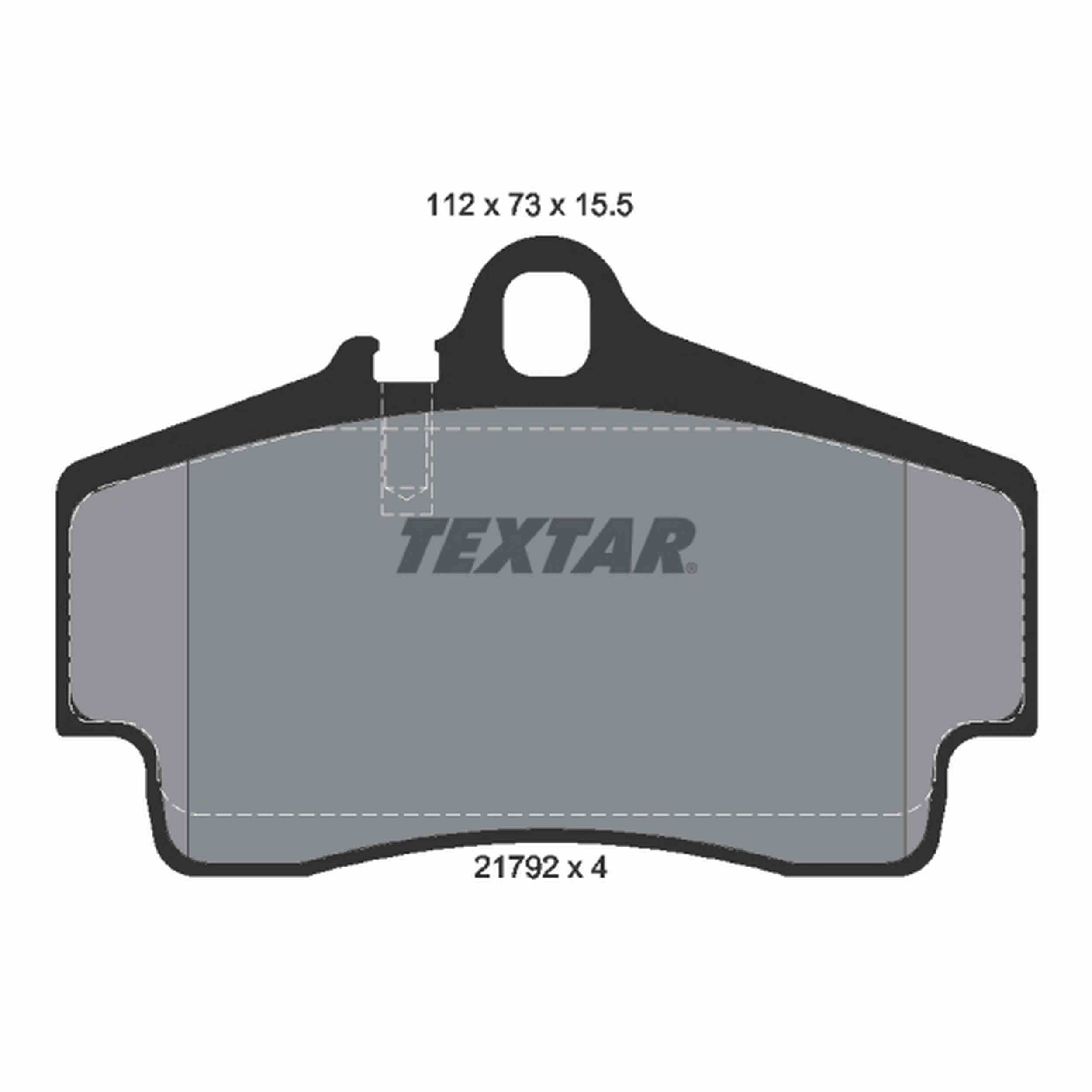 Textar Disc Brake Pad
