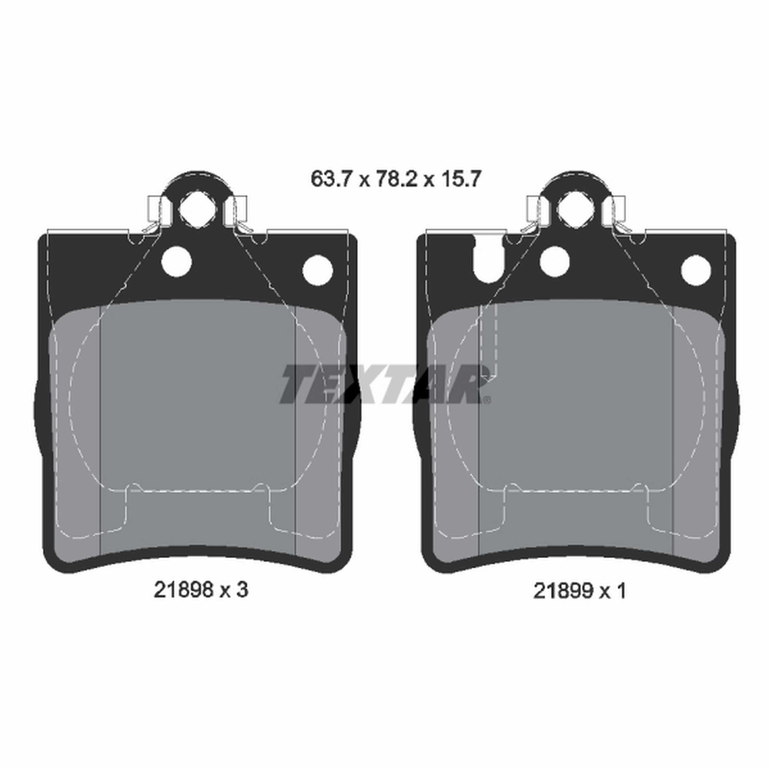 Textar Disc Brake Pad