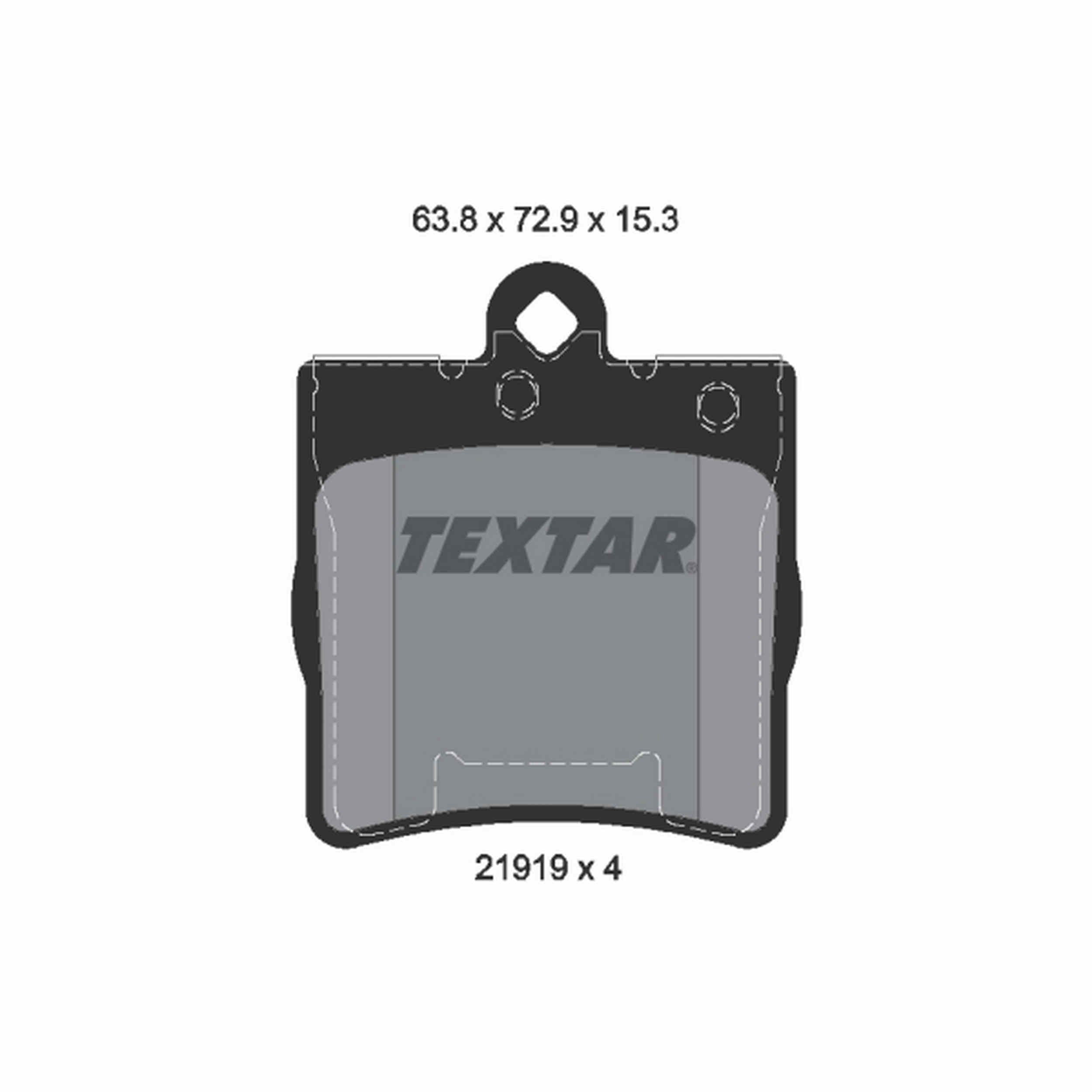 Textar Disc Brake Pad