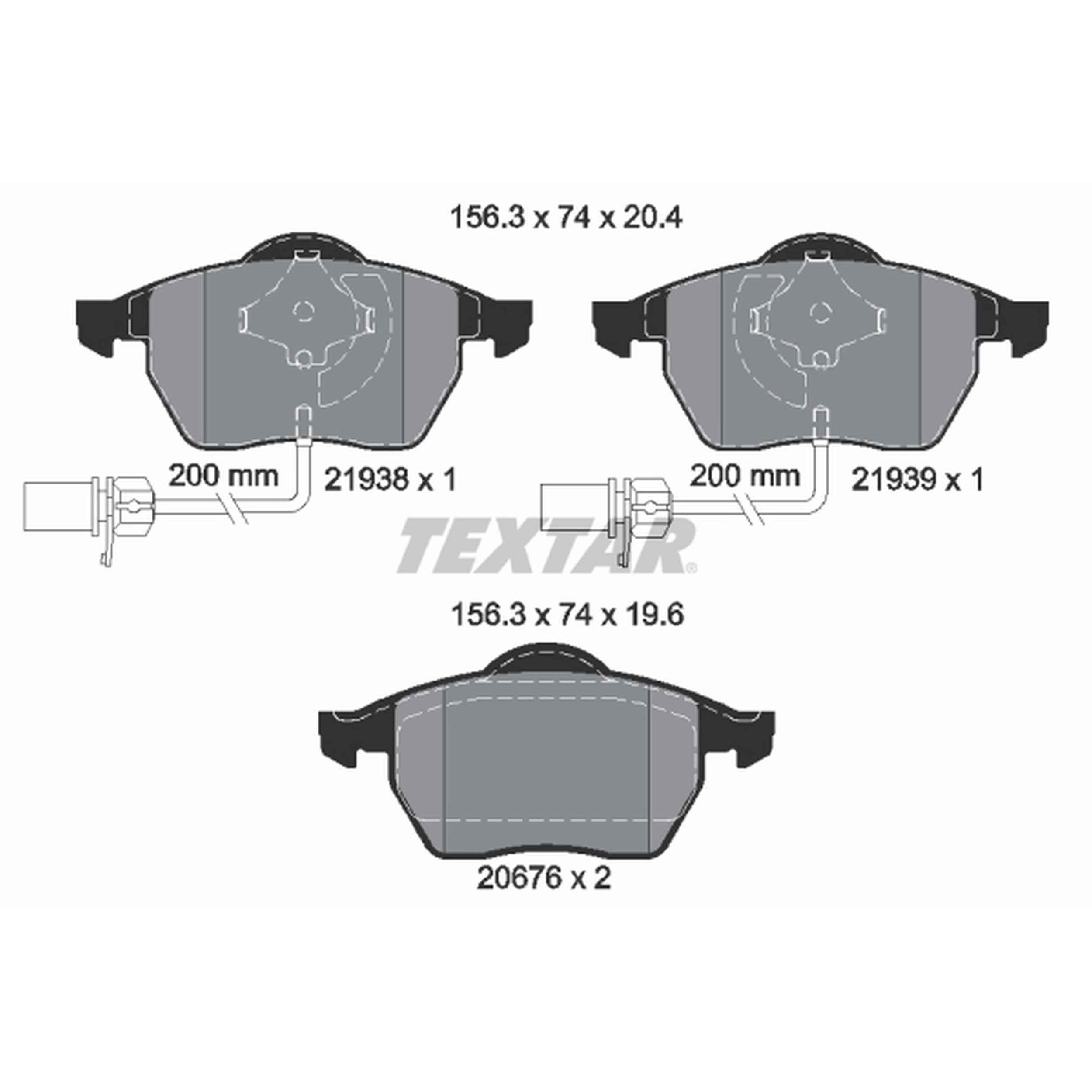 Textar Disc Brake Pad