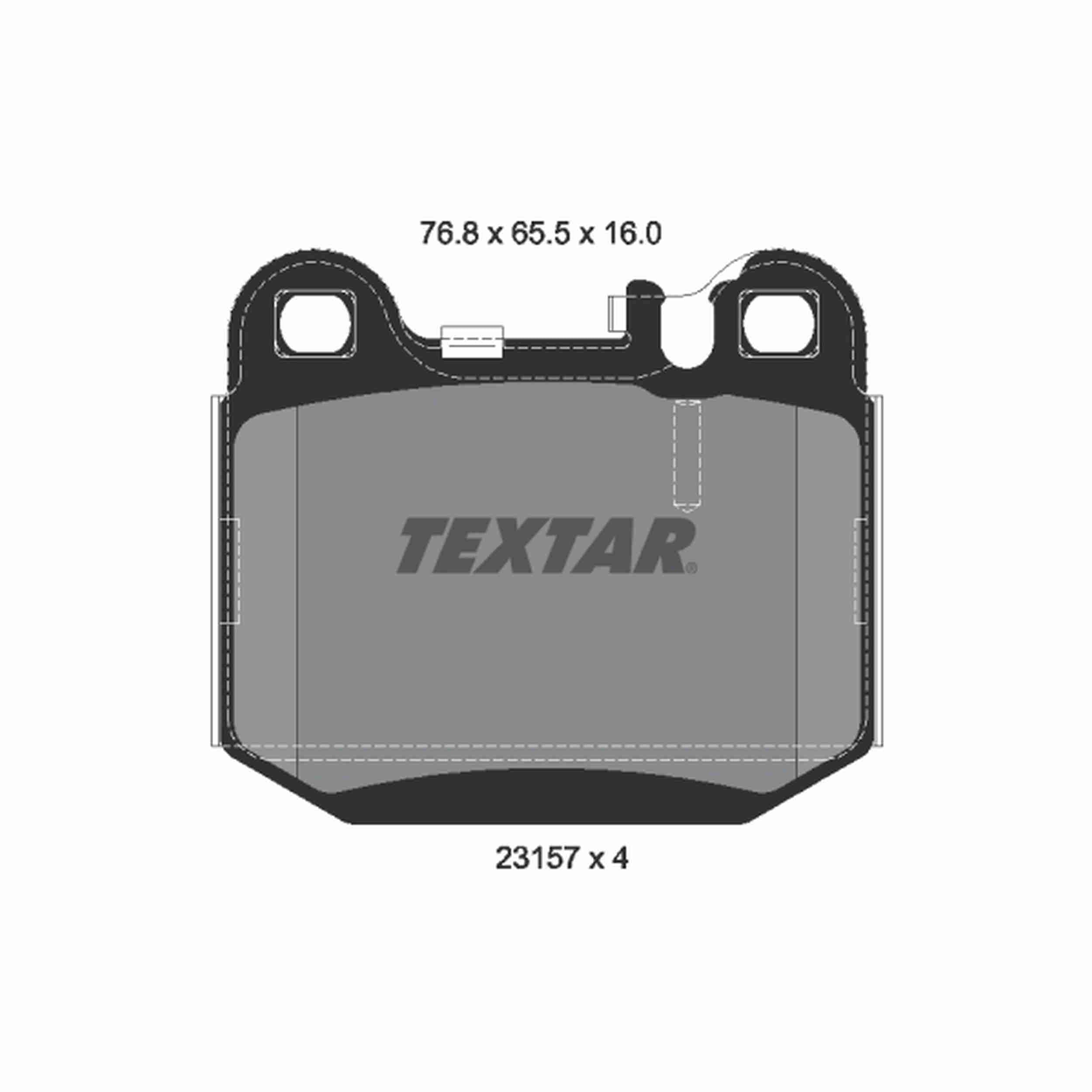 Textar Disc Brake Pad