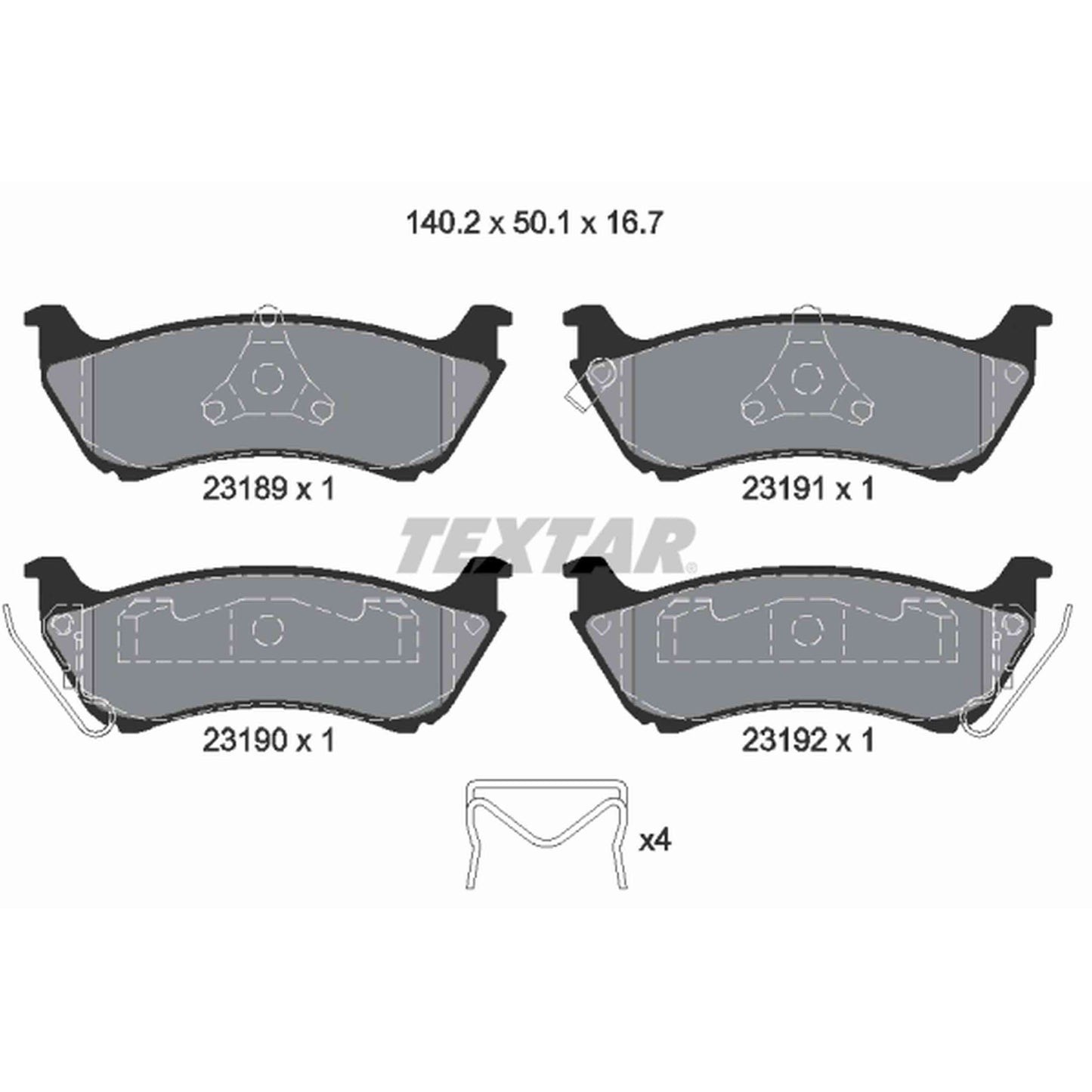 Textar 2318902