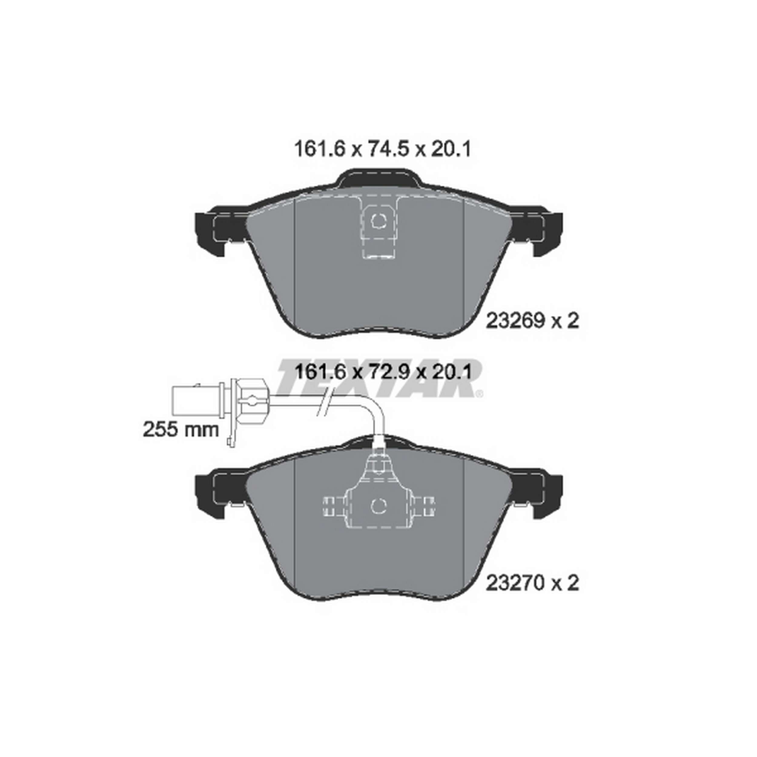 Textar Disc Brake Pad