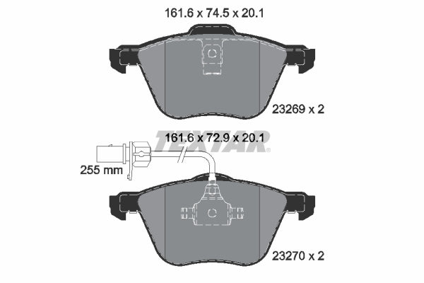 Textar Disc Brake Pad