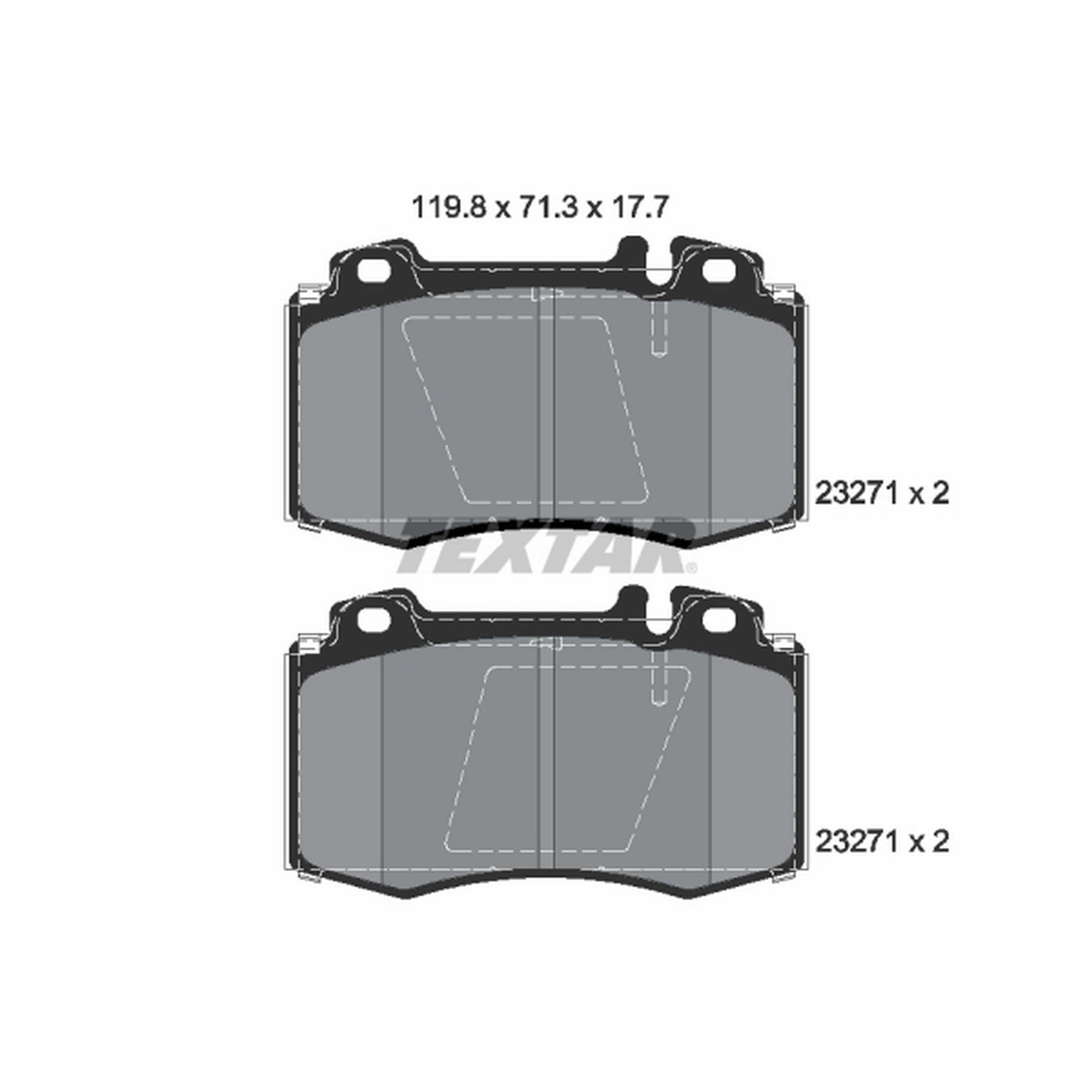 Textar Disc Brake Pad