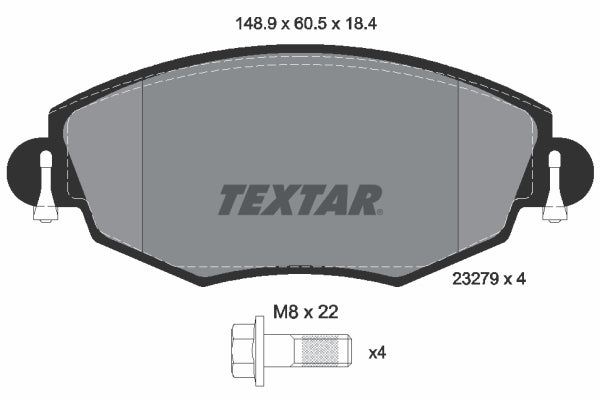 Textar Disc Brake Pad