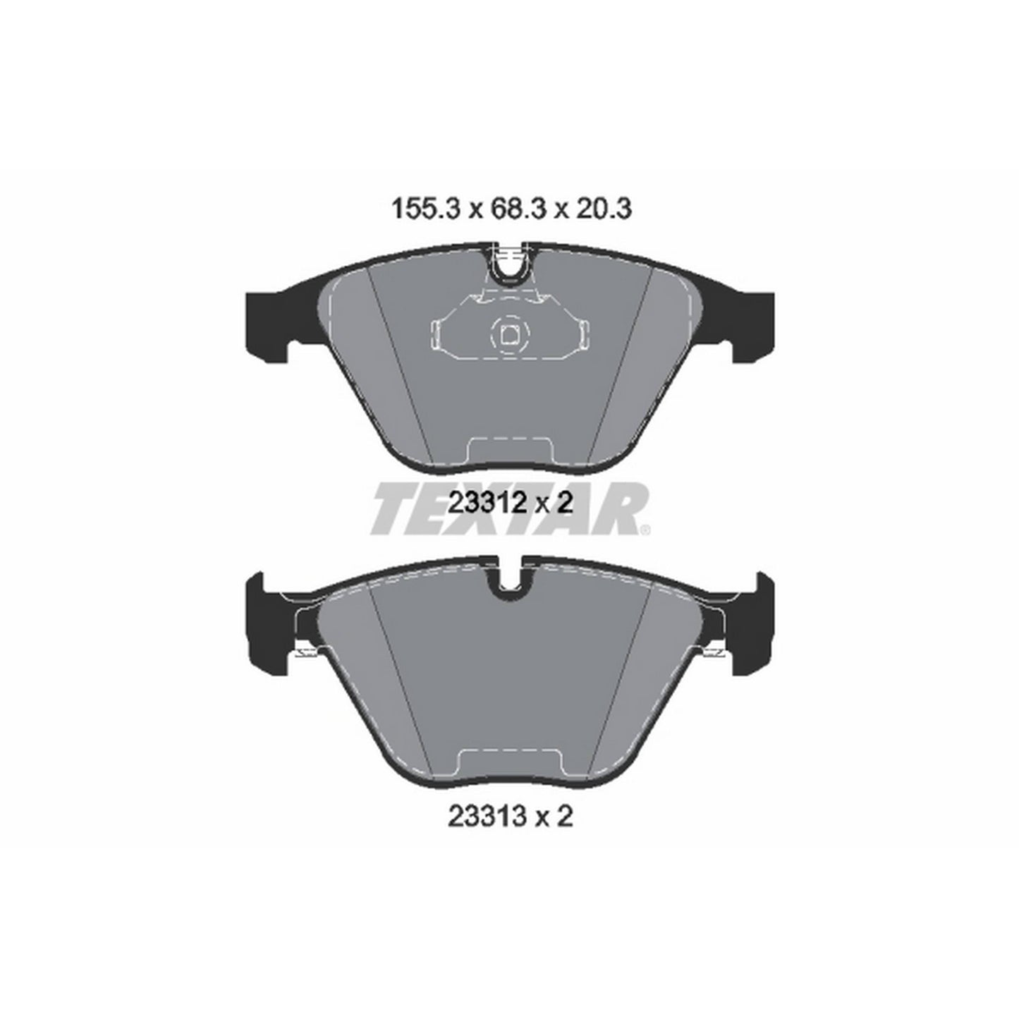 Textar Disc Brake Pad