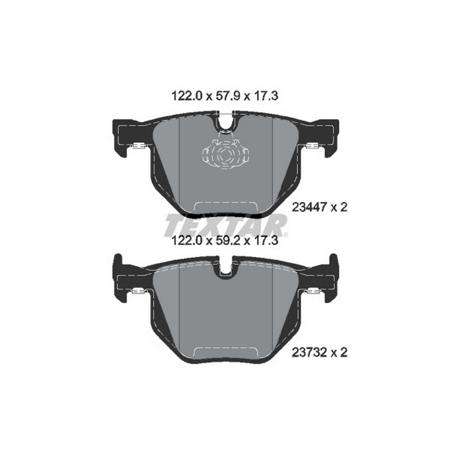 Textar Disc Brake Pad