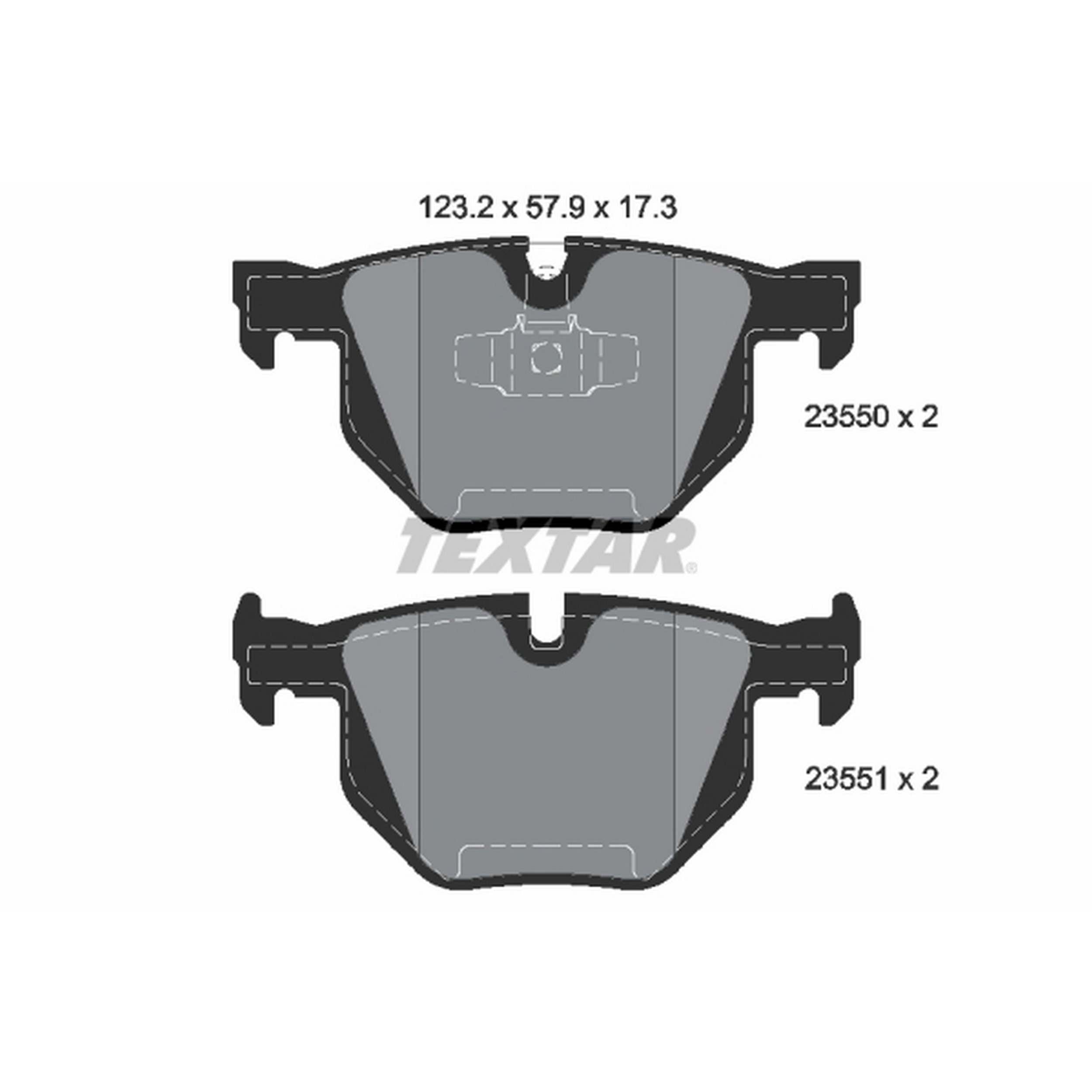 Textar Disc Brake Pad