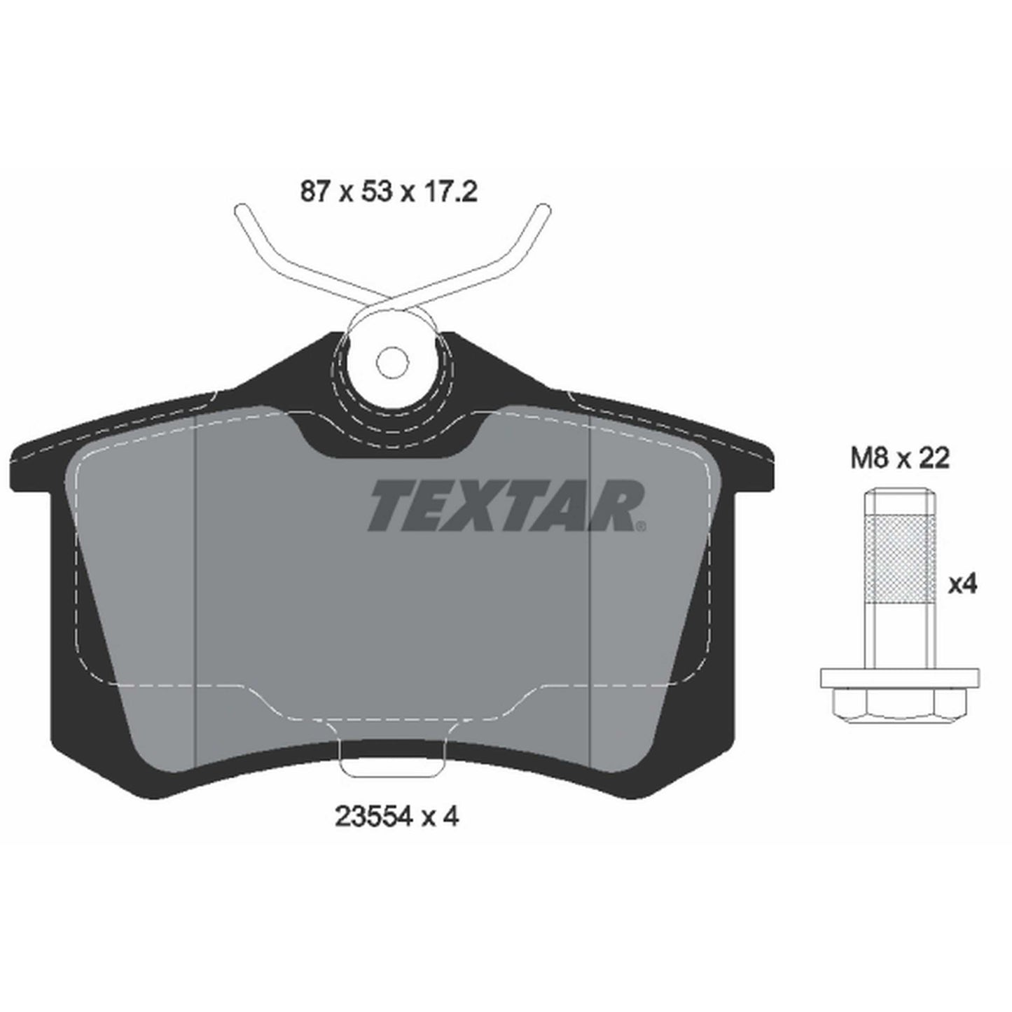 Textar Disc Brake Pad