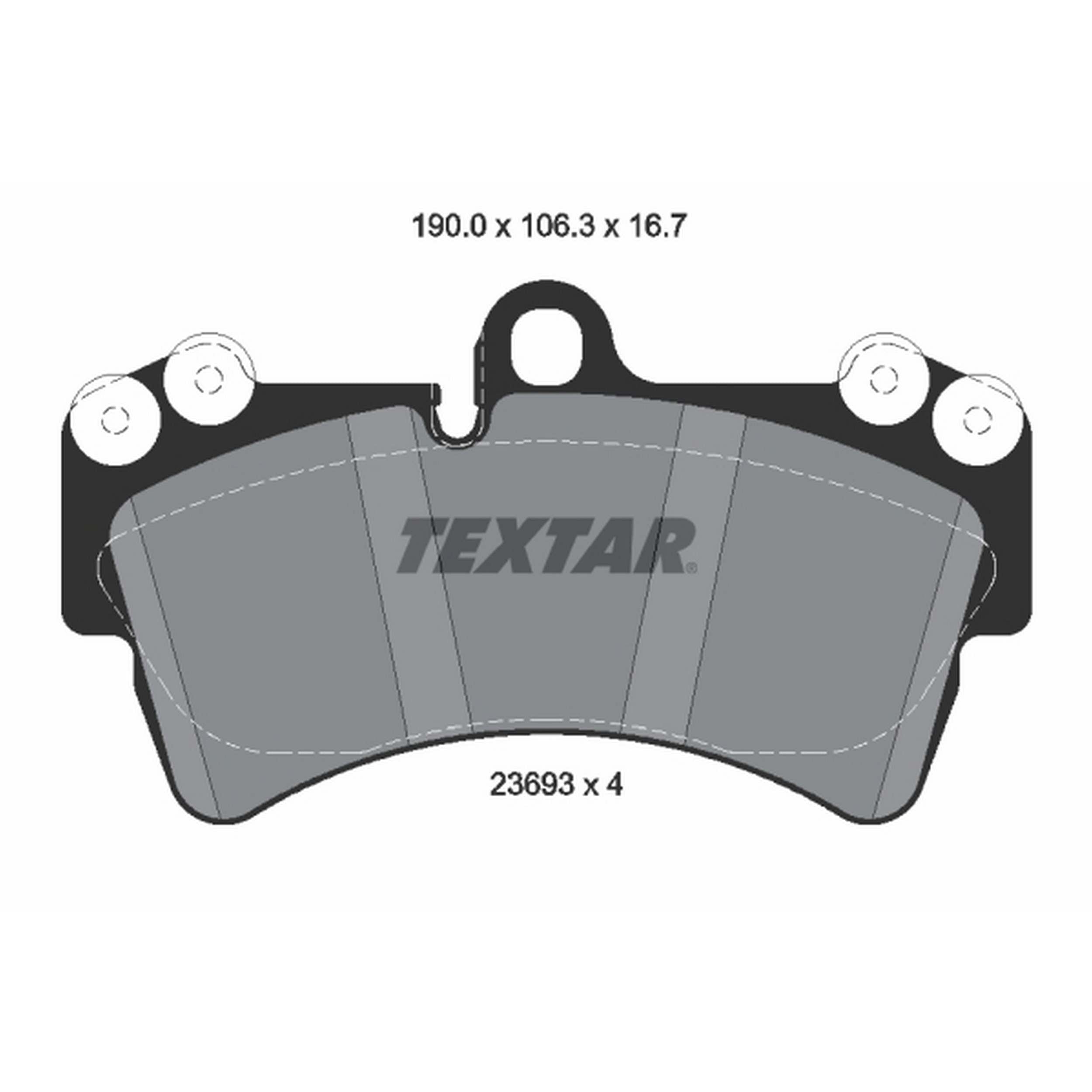 Textar Disc Brake Pad