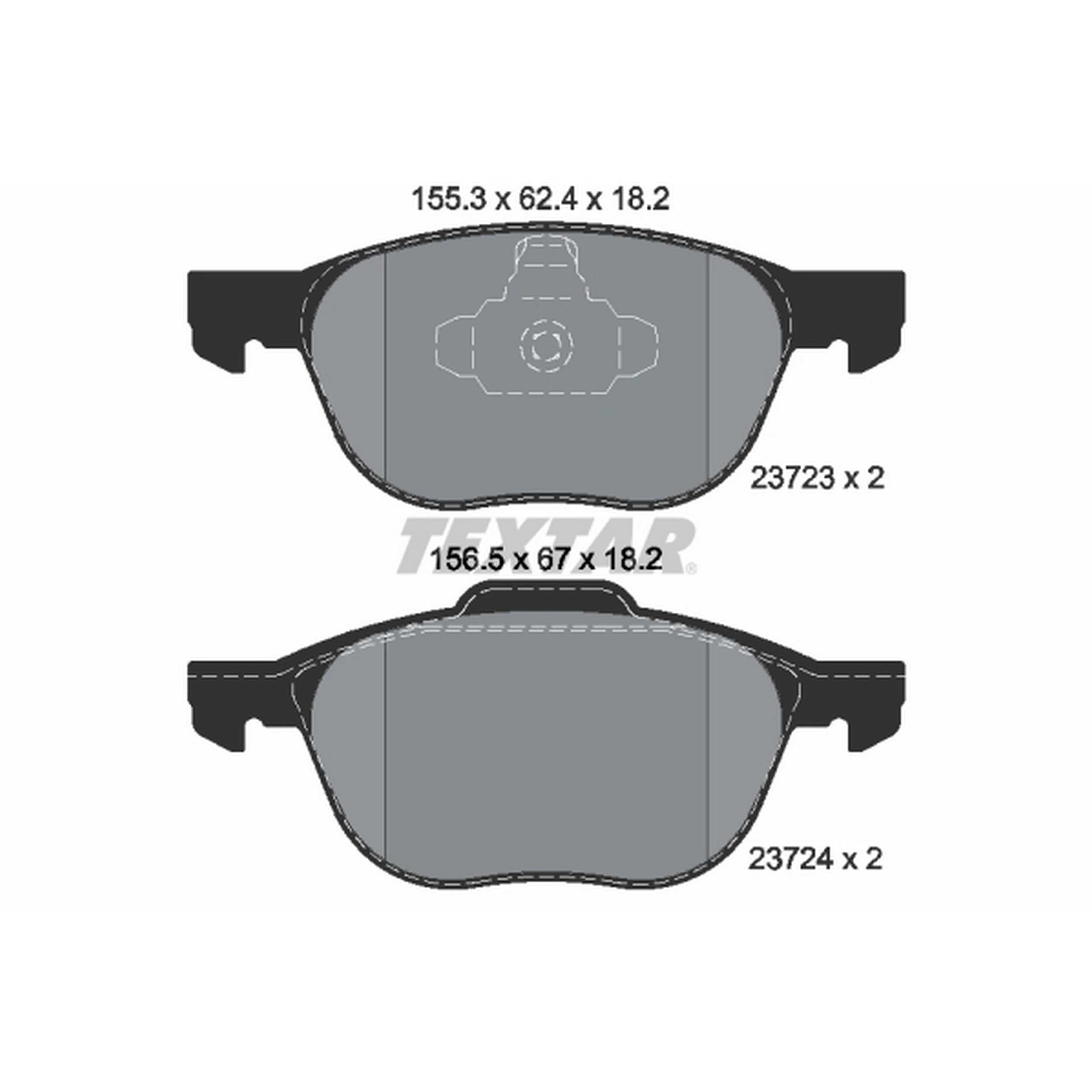 Textar Disc Brake Pad